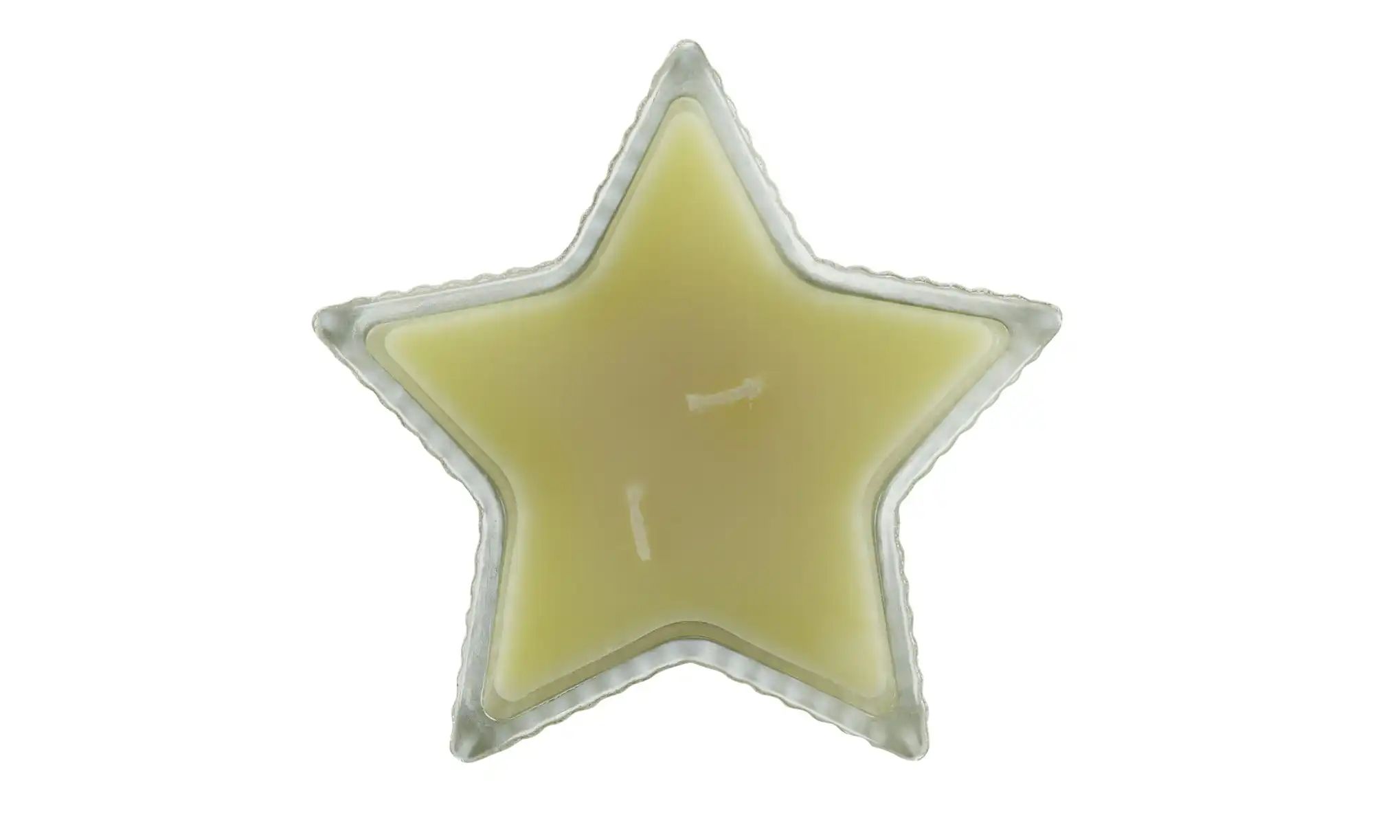 Thumbnail - HOME STORY Duftkerze im Glas Stern ¦ grün ¦ Paraffin,Glas ¦ Maße (cm): B: 13,7 H: 8 T: 13.5 Weihnachten - Höffner