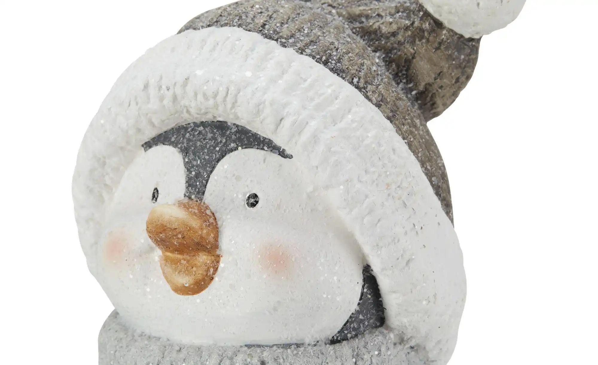 Thumbnail - HOME STORY Dekofigur Pinguin ¦ weiß ¦ Magnesia ¦ Maße (cm): B: 17 H: 28 T: 17.0 Weihnachten - Höffner