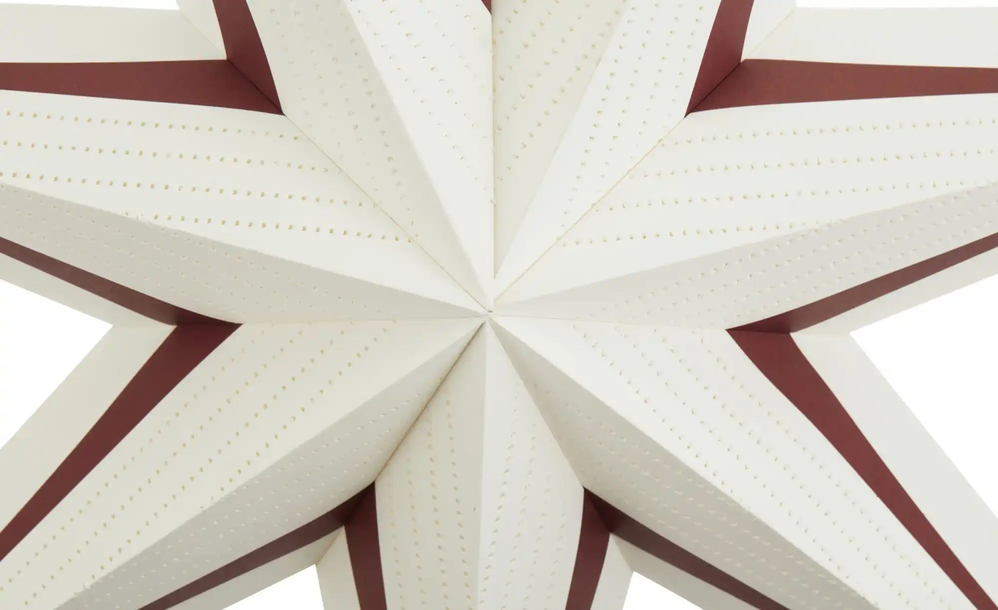 Thumbnail - HOME STORY Papierstern ¦ weiß ¦ Papier ¦ Maße (cm): H: 75 Weihnachten - Höffner