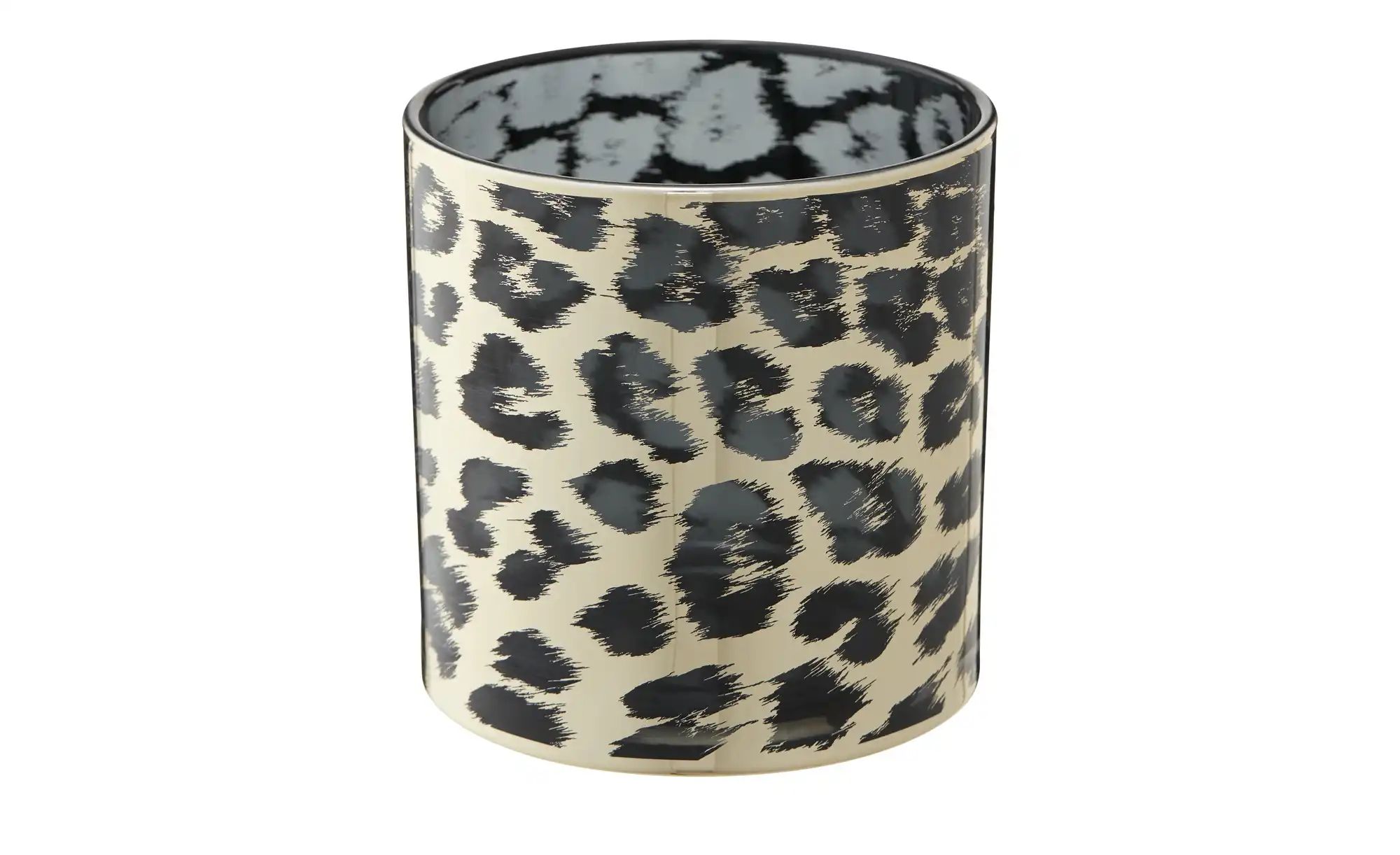 HOME STORY Windlicht   ¦ gold ¦ Glas ¦ Maße (cm): H: 15  Ø: 15 Accessoires günstig online kaufen