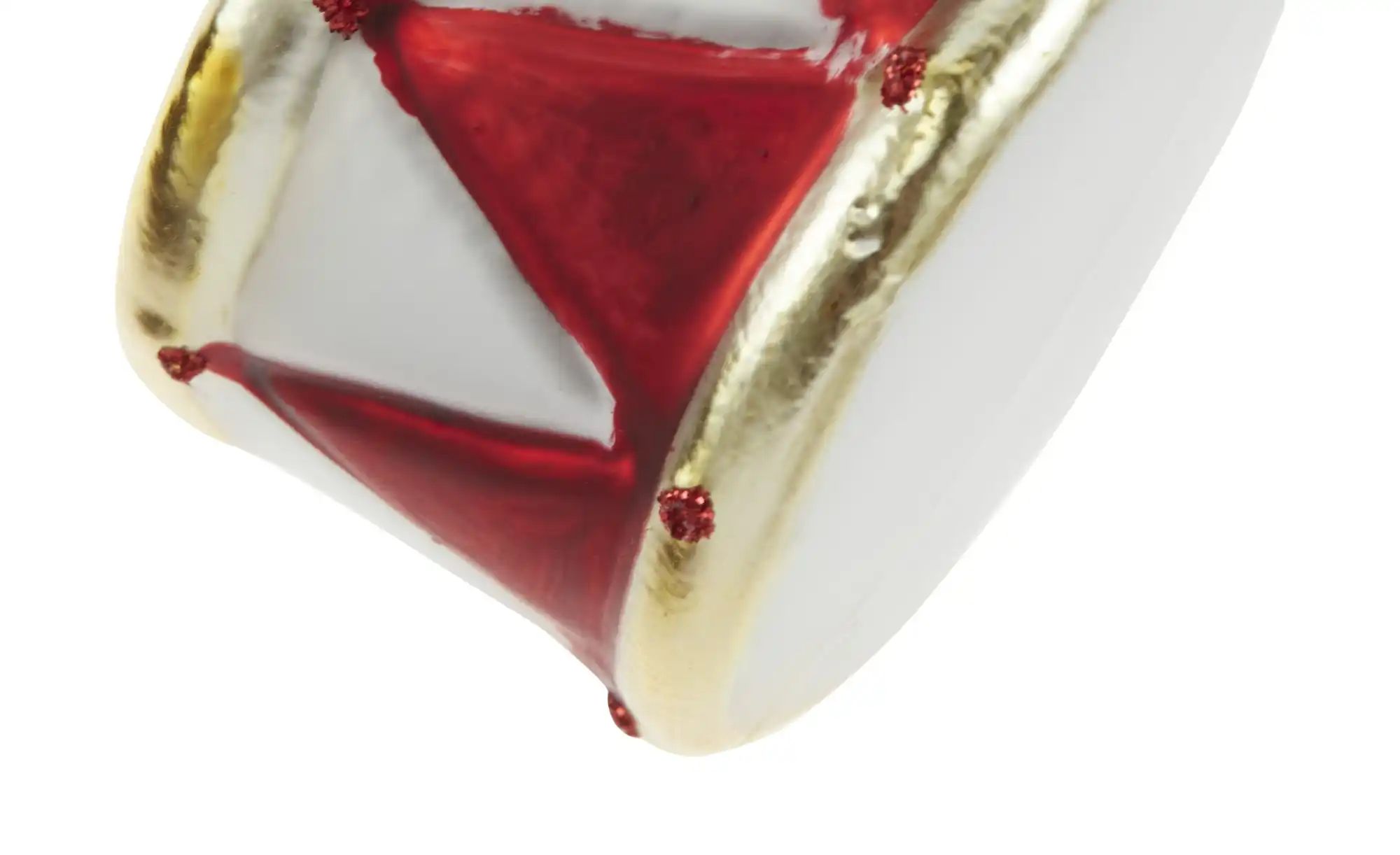 Thumbnail - HOME STORY Weihnachtsbaumschmuck Trommel ¦ mehrfarbig ¦ Glas,Aluminium ¦ Maße (cm): B: 5 H: 6 T: 5.0 Weihnachten - Höf...