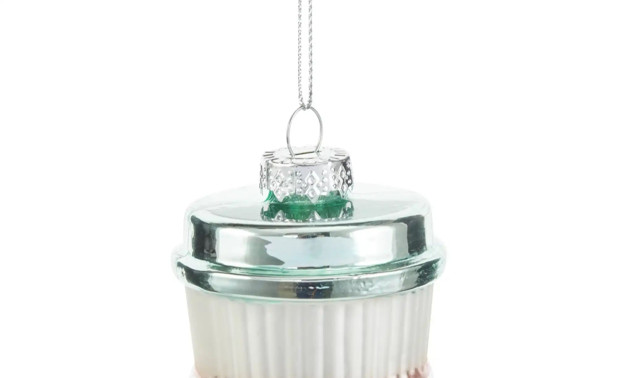 HOME STORY Weihnachtsbaumschmuck Kaffeebecher   ¦ mehrfarbig ¦ Glas,Alumini günstig online kaufen