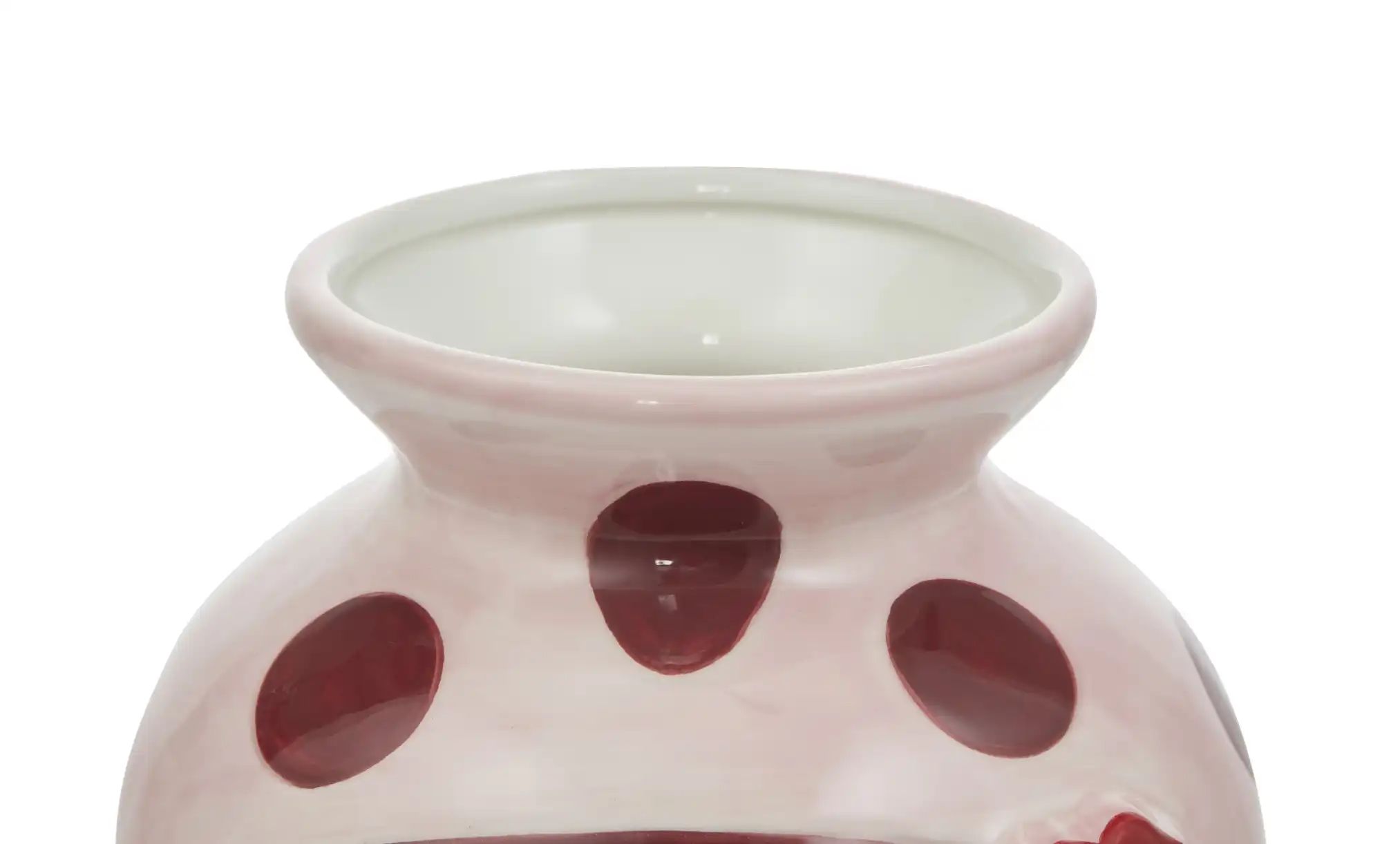 Thumbnail - HOME STORY Vase Bussi ¦ rosa/pink ¦ Dolomite ¦ Maße (cm): H: 25,3 Ø: 18.2 Weihnachten - Höffner