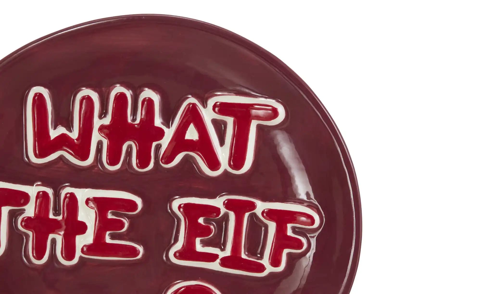 HOME STORY Deko Teller   ¦ Dolomite ¦ Maße (cm): H: 2  Ø: 20.5 Weihnachten günstig online kaufen