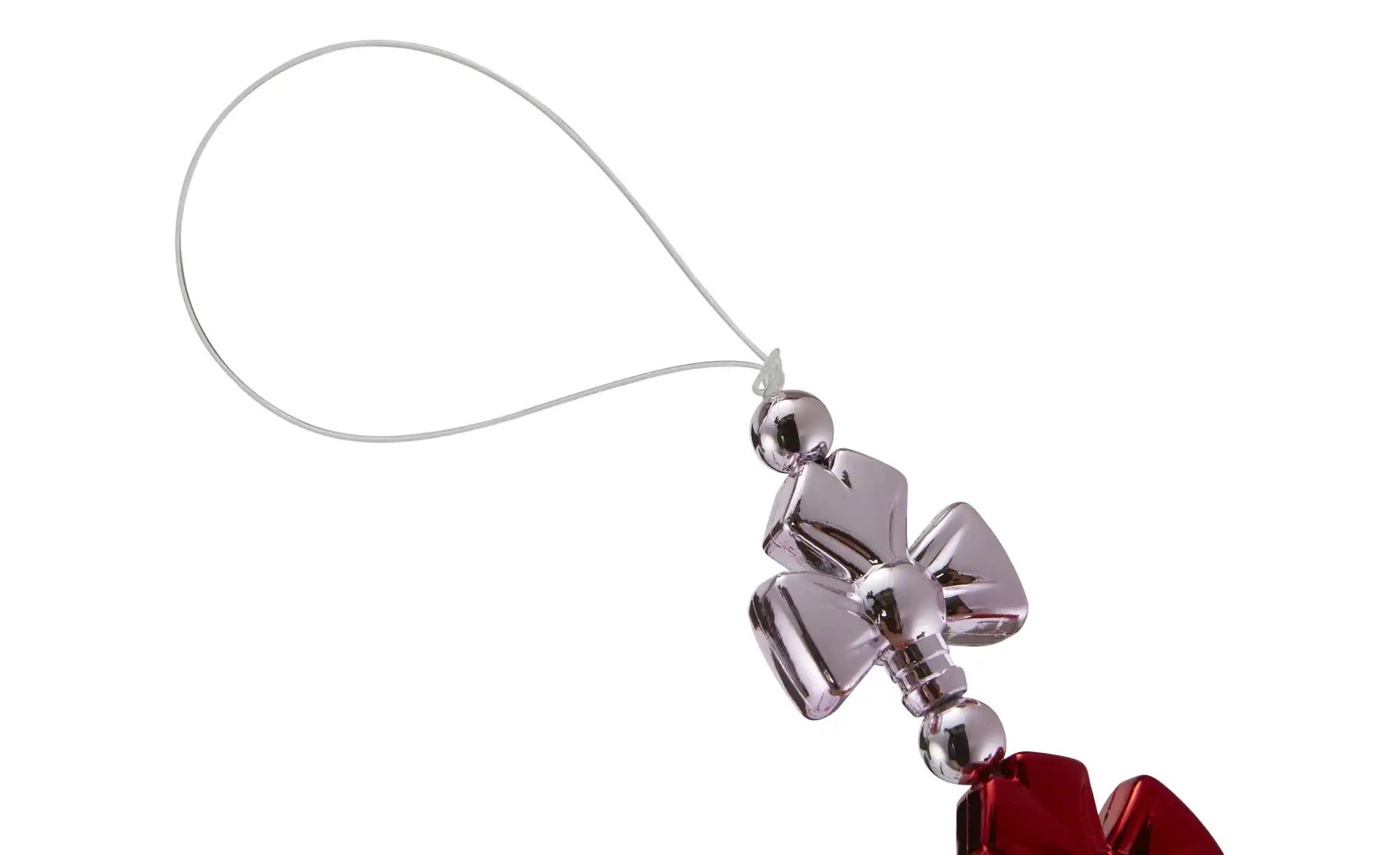 Thumbnail - Girlande mit Schleifen   ¦ rosa/pink ¦ Kunststoff Weihnachten - Höffner