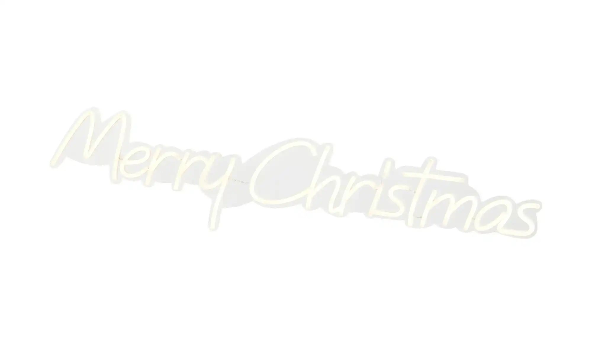 LED Schild Merry Christmas    weiß  Maße (cm): B: 94 | 08720362640035