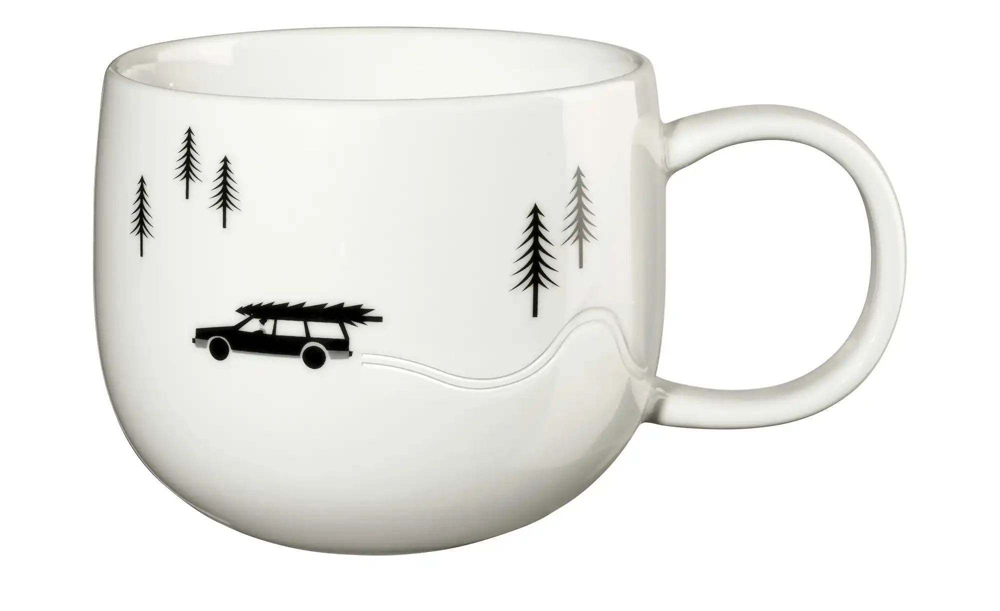 ASA SELECTION Tasse   ¦ weiß ¦ Porzellan ¦ Maße (cm): H: 8,5  Ø: 10 Geschir günstig online kaufen