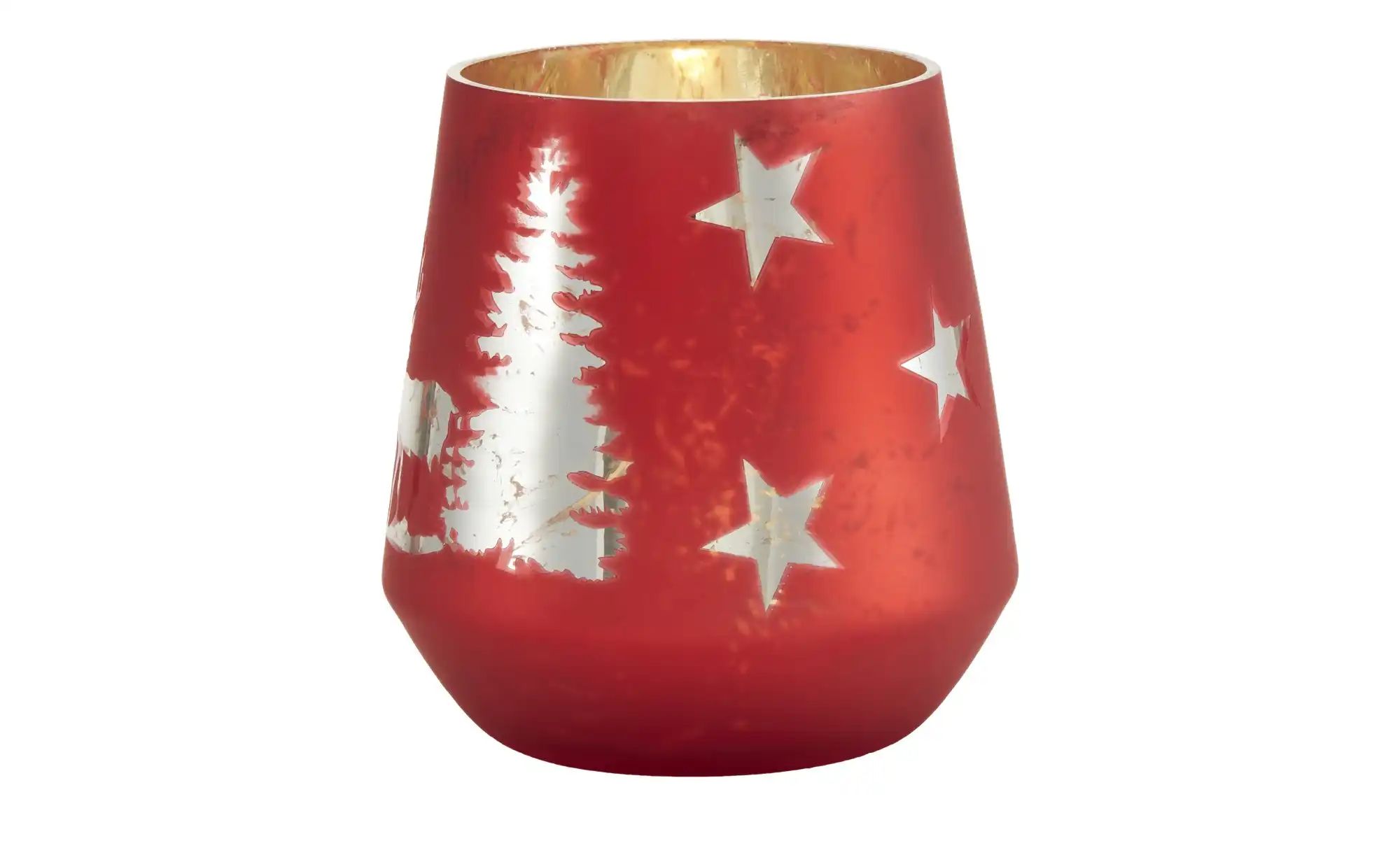 Thumbnail - HOME STORY Teelichthalter   ¦ Glas ¦ Maße (cm): H: 11  Ø: 10 Weihnachten - Höffner