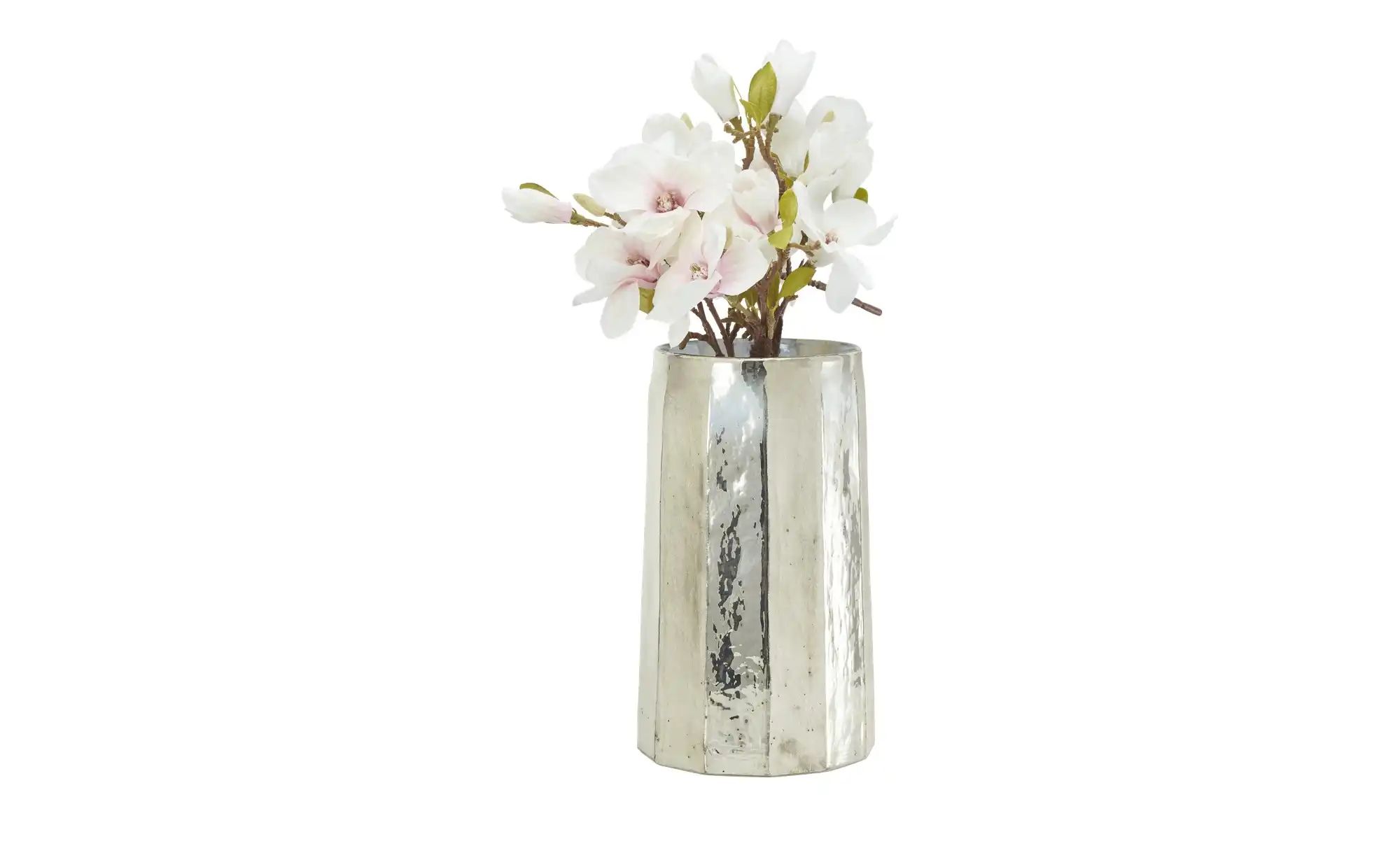 Thumbnail - HOME STORY Vase ¦ silber ¦ Glas ¦ Maße (cm): H: 33,5 Ø: 20.5 Weihnachten - Höffner