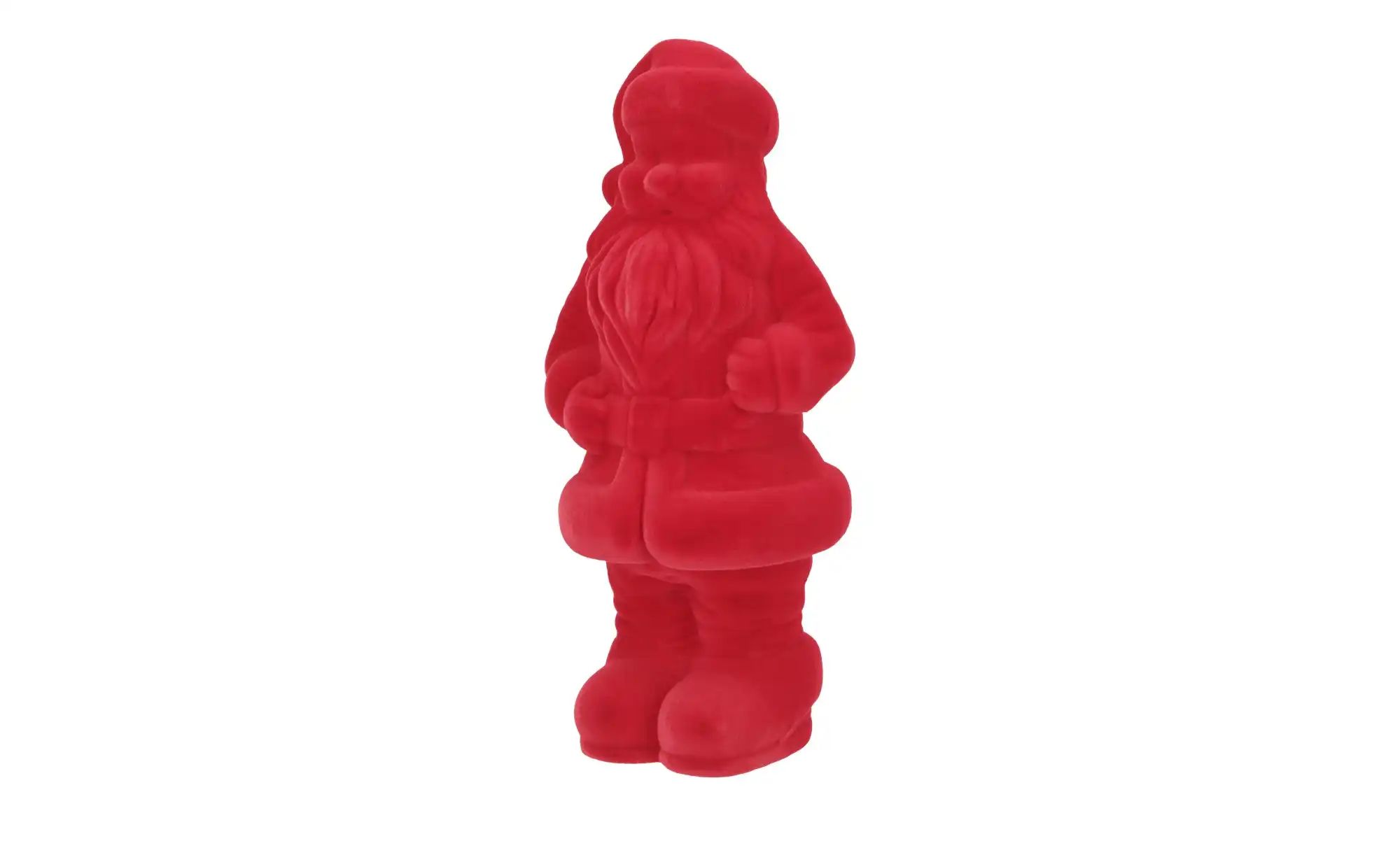 Thumbnail - Deko Figur Weihnachtsmann   ¦ rot ¦ Kunststoff,Polyester ¦ Maße (cm): H: 30 Weihnachten - Höffner