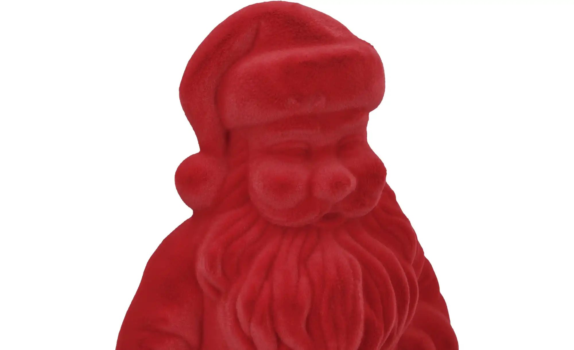 Thumbnail - Deko Figur Weihnachtsmann   ¦ rot ¦ Kunststoff,Polyester ¦ Maße (cm): H: 40 Weihnachten - Höffner