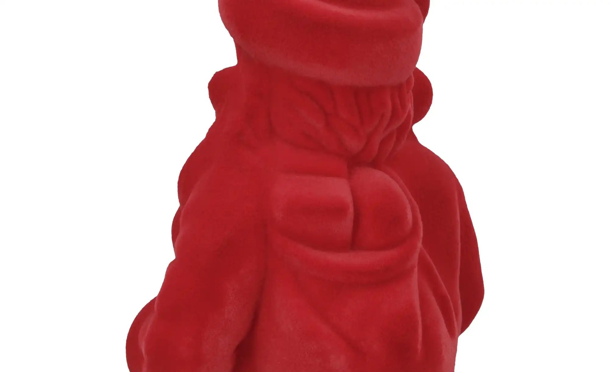 Thumbnail - Deko Figur Weihnachtsmann   ¦ rot ¦ Kunststoff,Polyester ¦ Maße (cm): H: 40 Weihnachten - Höffner