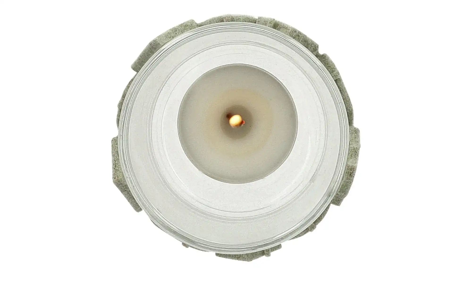 Thumbnail - Windlicht Häuser   ¦ grün ¦ Glas,Filz ¦ Maße (cm): H: 8  Ø: 7 Weihnachten - Höffner