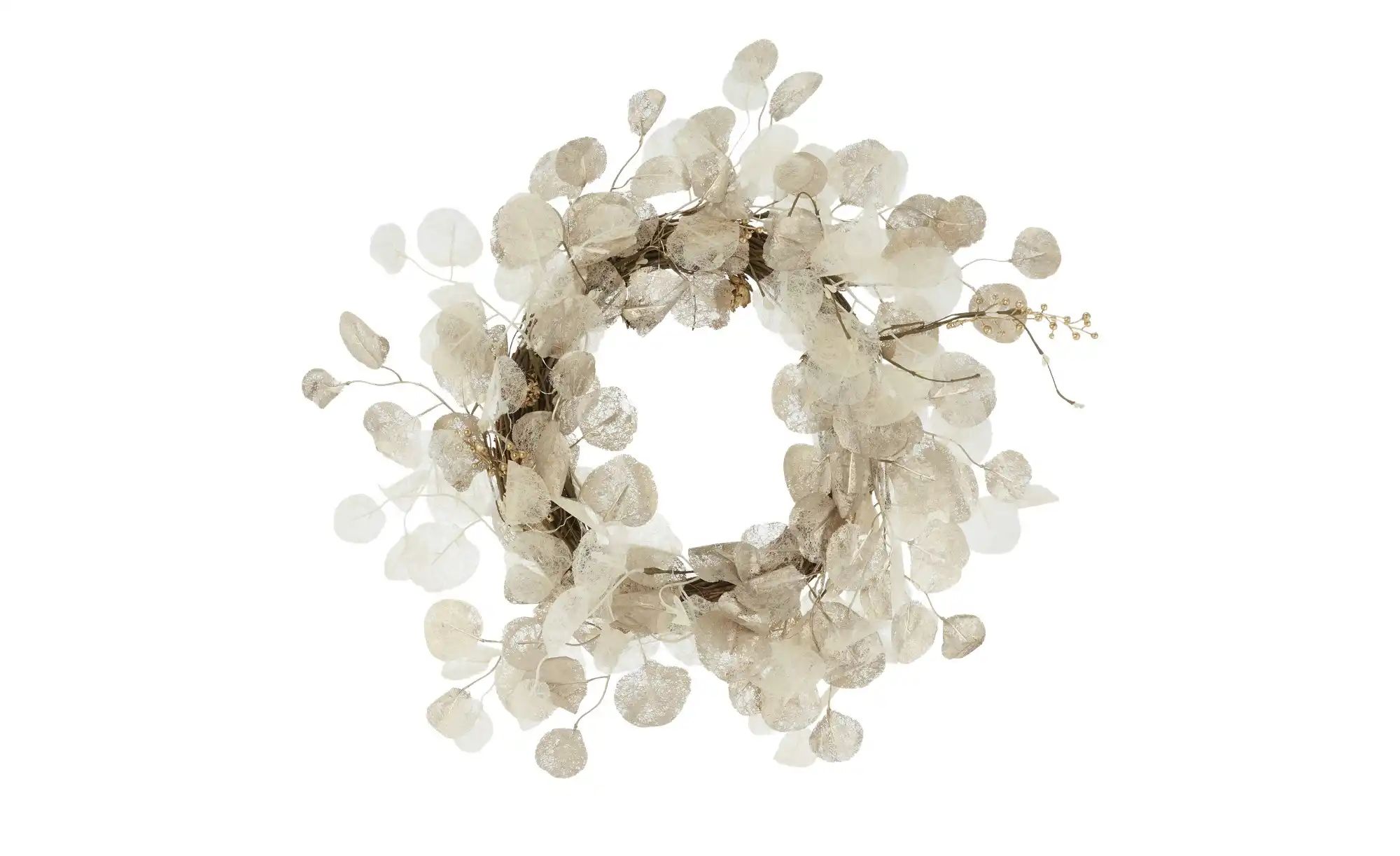 LED Kranz   ¦ weiß ¦ Rattan,Naturprodukte,Kunststoff Ø: 45 Weihnachten - Hö günstig online kaufen