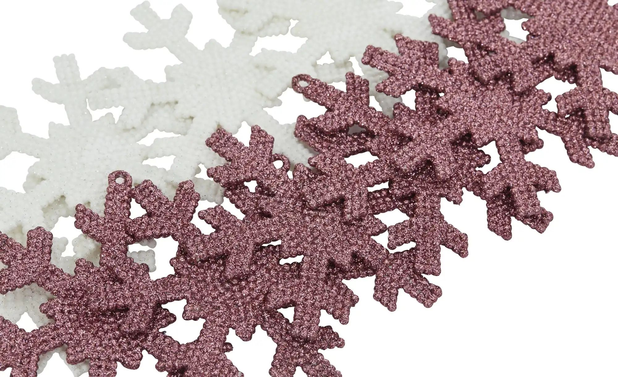 Thumbnail - Weihnachtsbaumschmuck 25er Set   ¦ rosa/pink ¦ Kunststoff ¦ Maße (cm): B: 33 H: 8,5 T: 40.2 Weihnachten - Höffner