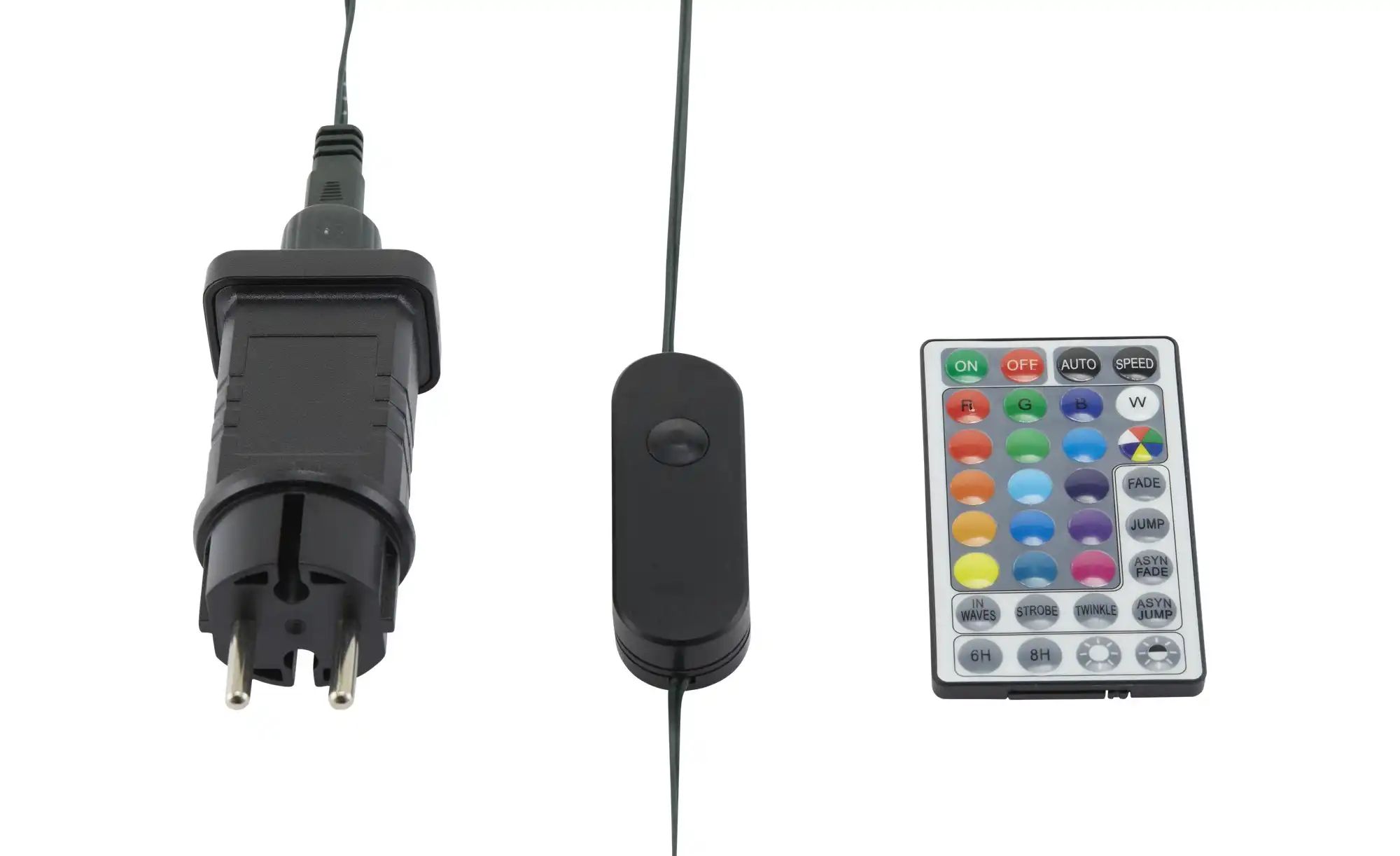 Thumbnail - RGB Soft Cluster Lichterkette ¦ schwarz Weihnachten - Höffner