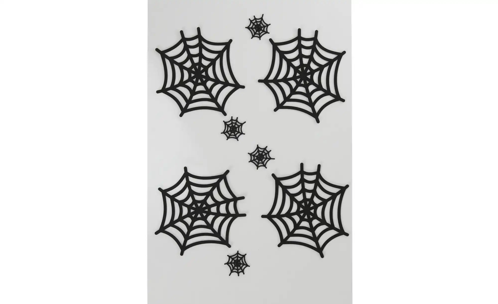 Platzset Spinnennetz  4er Set   ¦ schwarz ¦ Synthetik Ø: 34 Tischwäsche & K günstig online kaufen