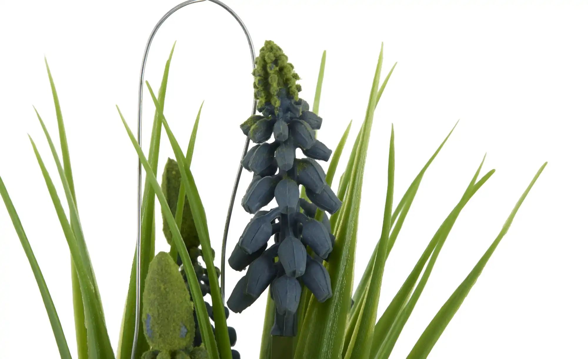 Hyazinte im Zinktopf   ¦ lila/violett ¦ Kunststoff,Eisen ¦ Maße (cm): H: 22 günstig online kaufen