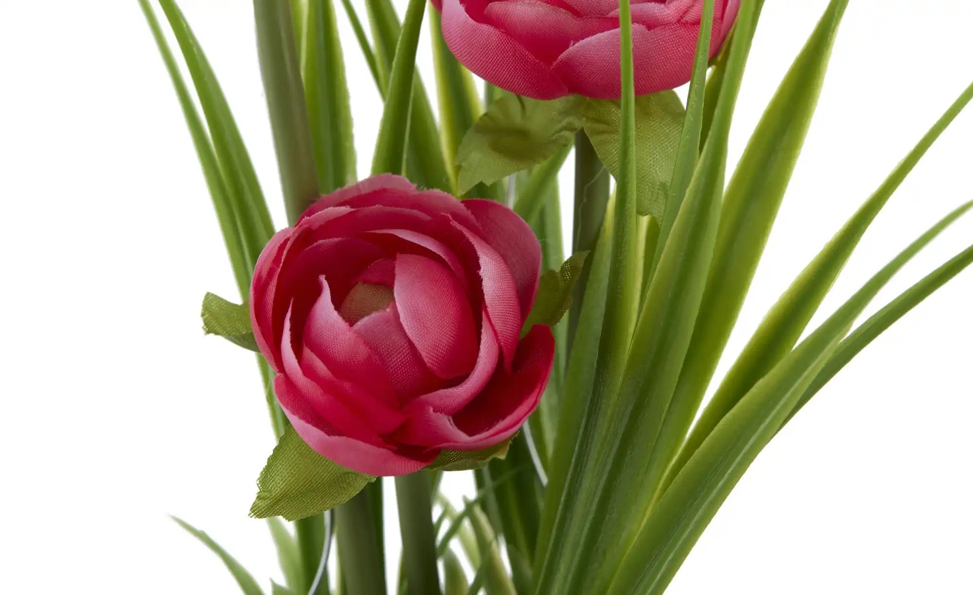 Thumbnail - Ranunkel im Zinktopf   ¦ rosa/pink ¦ Kunststoff,Eisen,Polyester ¦ Maße (cm): H: 22  Ø: 5.5 Accessoires > Kunstblumen - H...