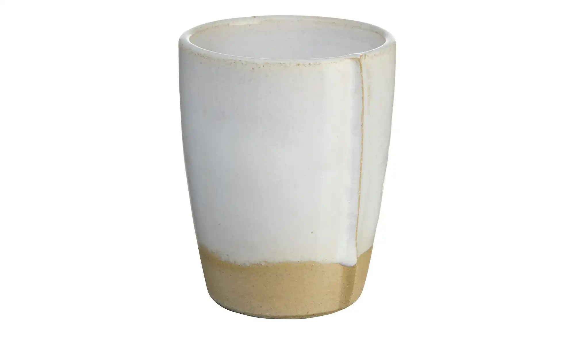 ASA SELECTION Becher   ¦ weiß ¦ Steinzeug/Steingut ¦ Maße (cm): H: 10  Ø: 7 günstig online kaufen