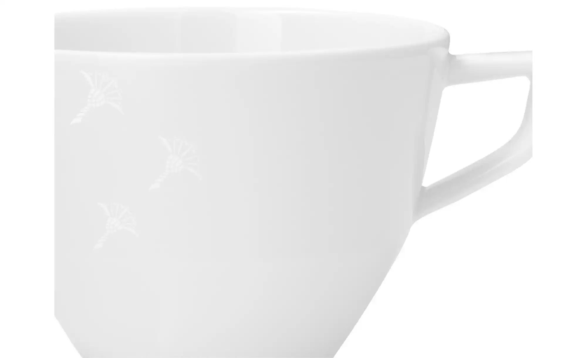 JOOP! Tasse 2er-Set   ¦ weiß ¦ Porzellan ¦ Maße (cm): B: 9,3 H: 6,5 Geschir günstig online kaufen