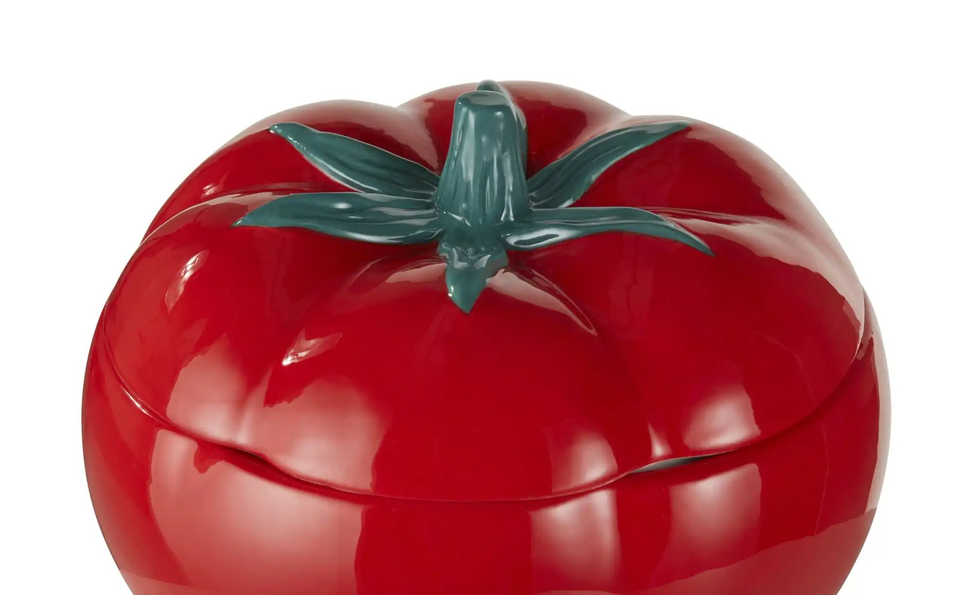 Thumbnail - HOME STORY Aufbewahrungsdose Tomate   ¦ rot ¦ Dolomite ¦ Maße (cm): H: 12  Ø: 15.5 Küchenzubehör & Helfer > Küchenhelfer...