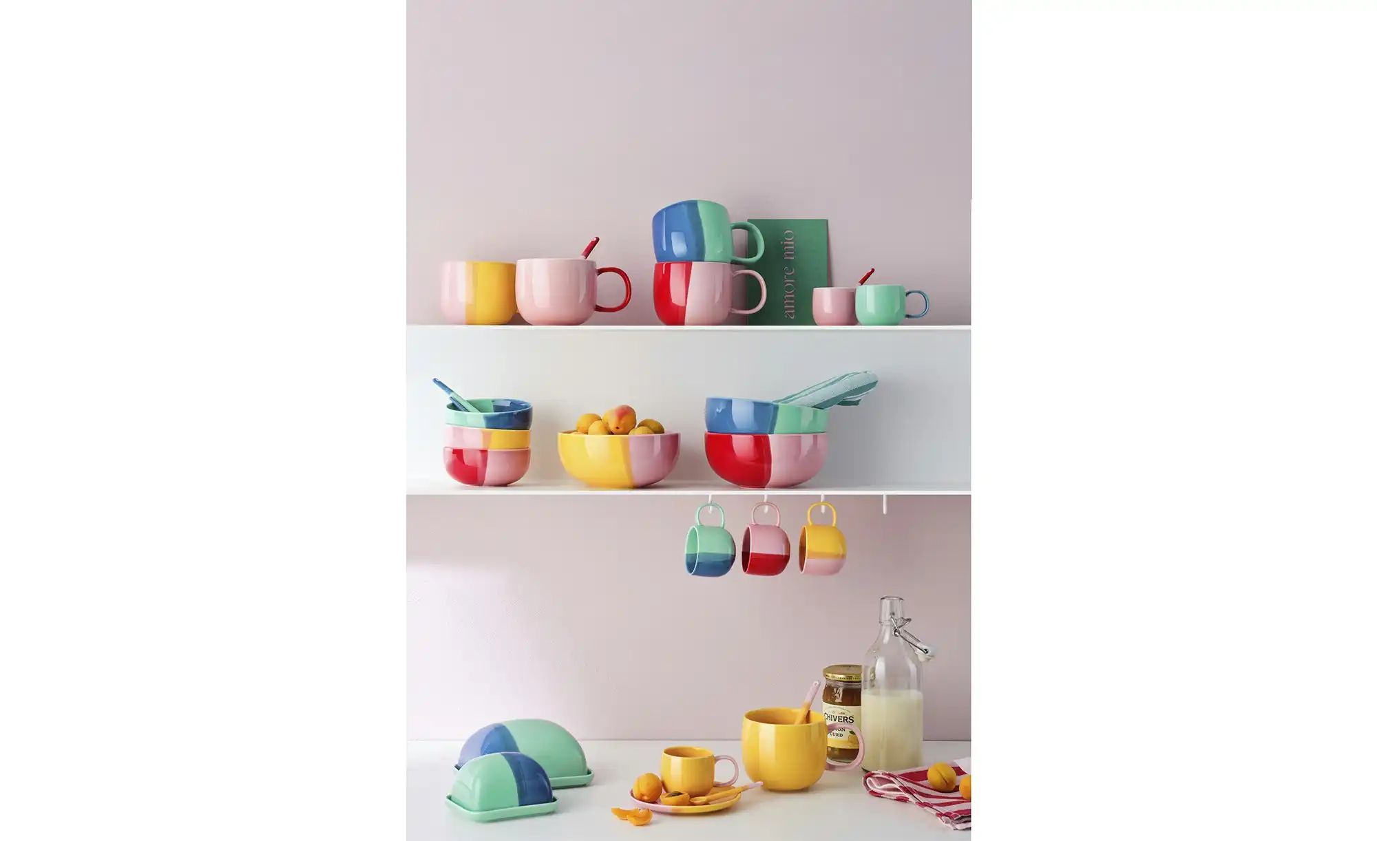 Thumbnail - ASA SELECTION Teller ¦ rosa/pink ¦ Porzellan ¦ Maße (cm): H: 2,6 Ø: 22 Geschirr > Einzelgeschirrteile - Höffner