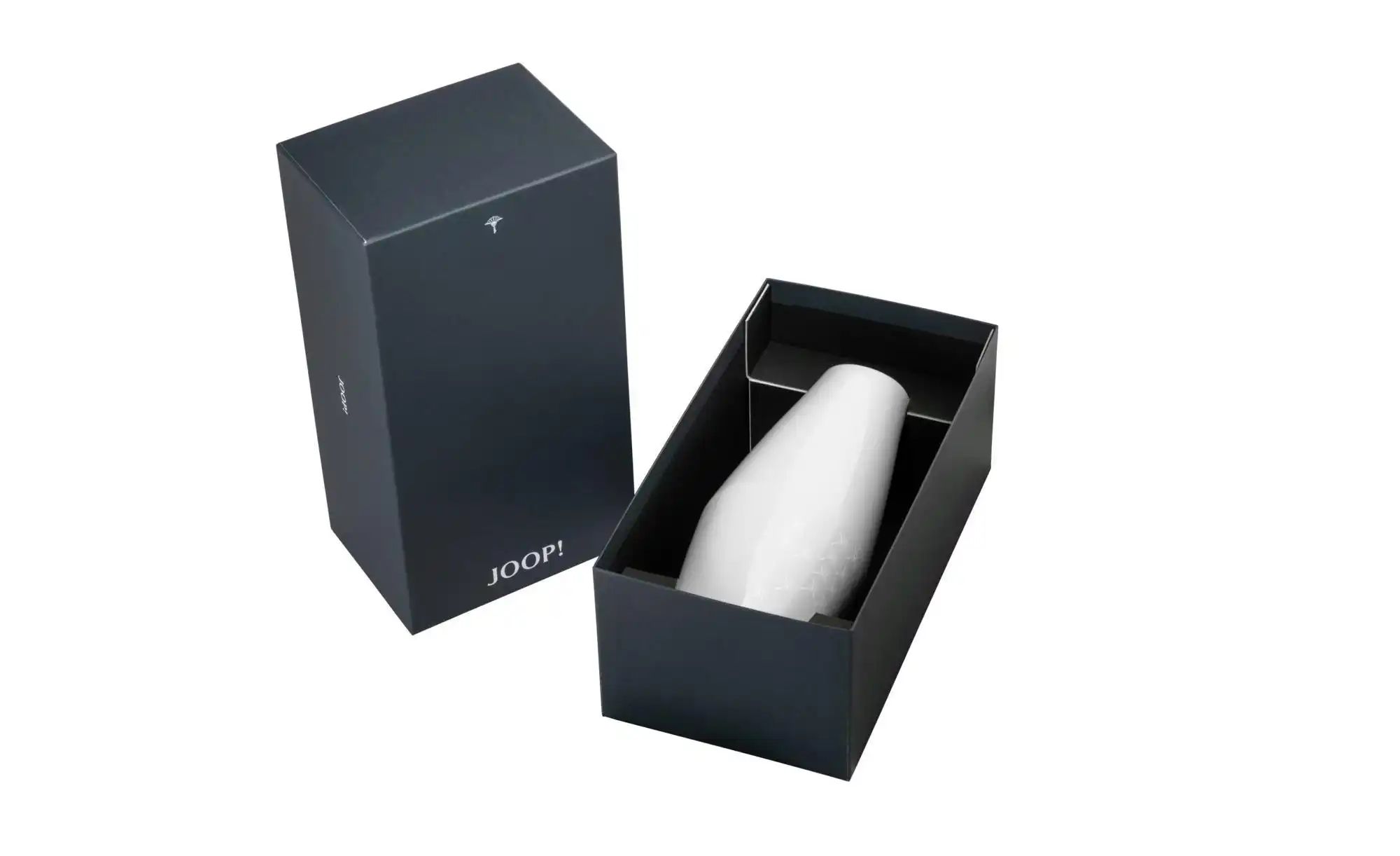 Thumbnail - JOOP! Vase ¦ weiß ¦ Kunstleder ¦ Maße (cm): B: 9,9 H: 25 Accessoires > Vasen - Höffner