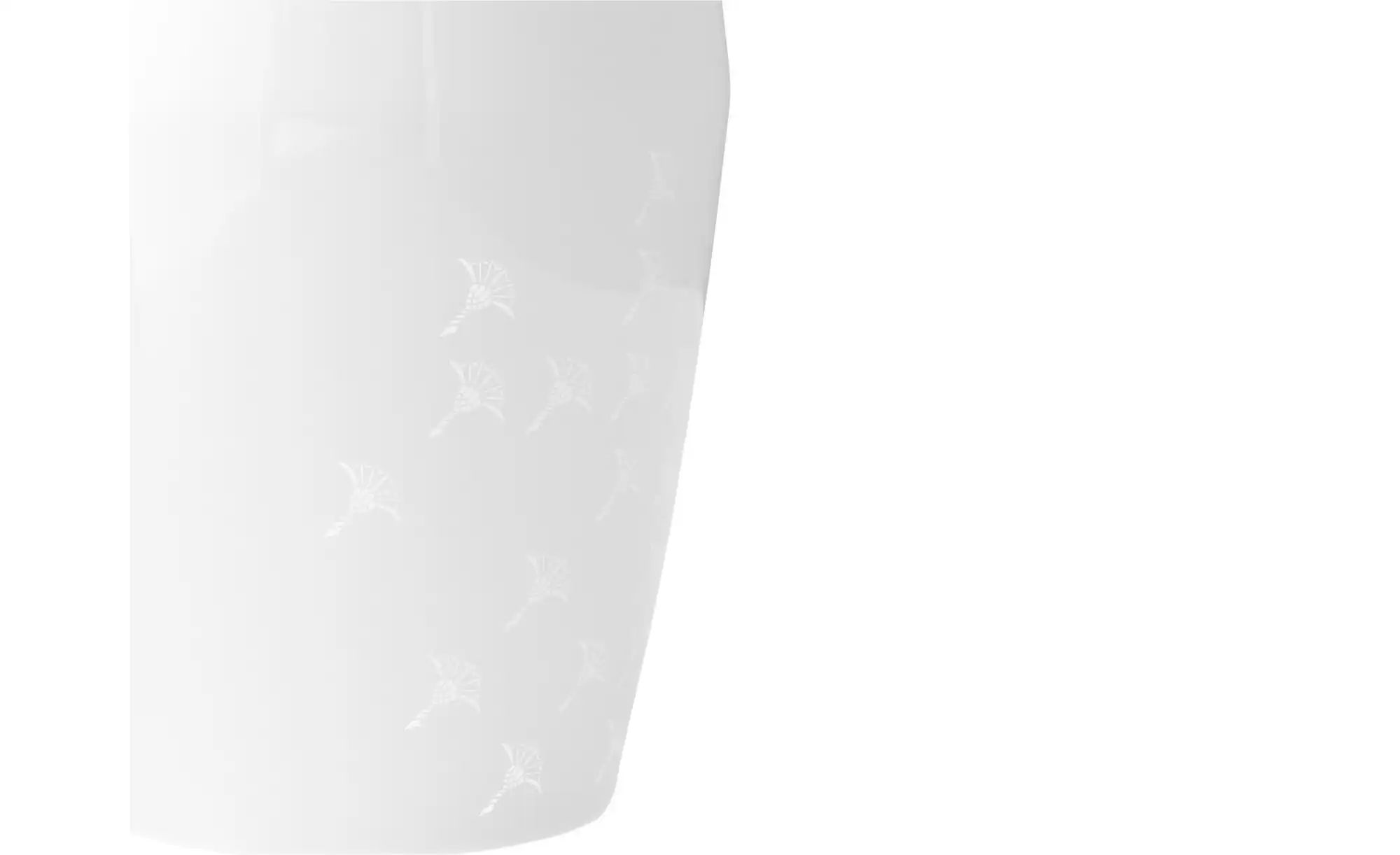 JOOP! Vase   ¦ weiß ¦ Kunstleder ¦ Maße (cm): B: 9,9 H: 25 Accessoires > Va günstig online kaufen