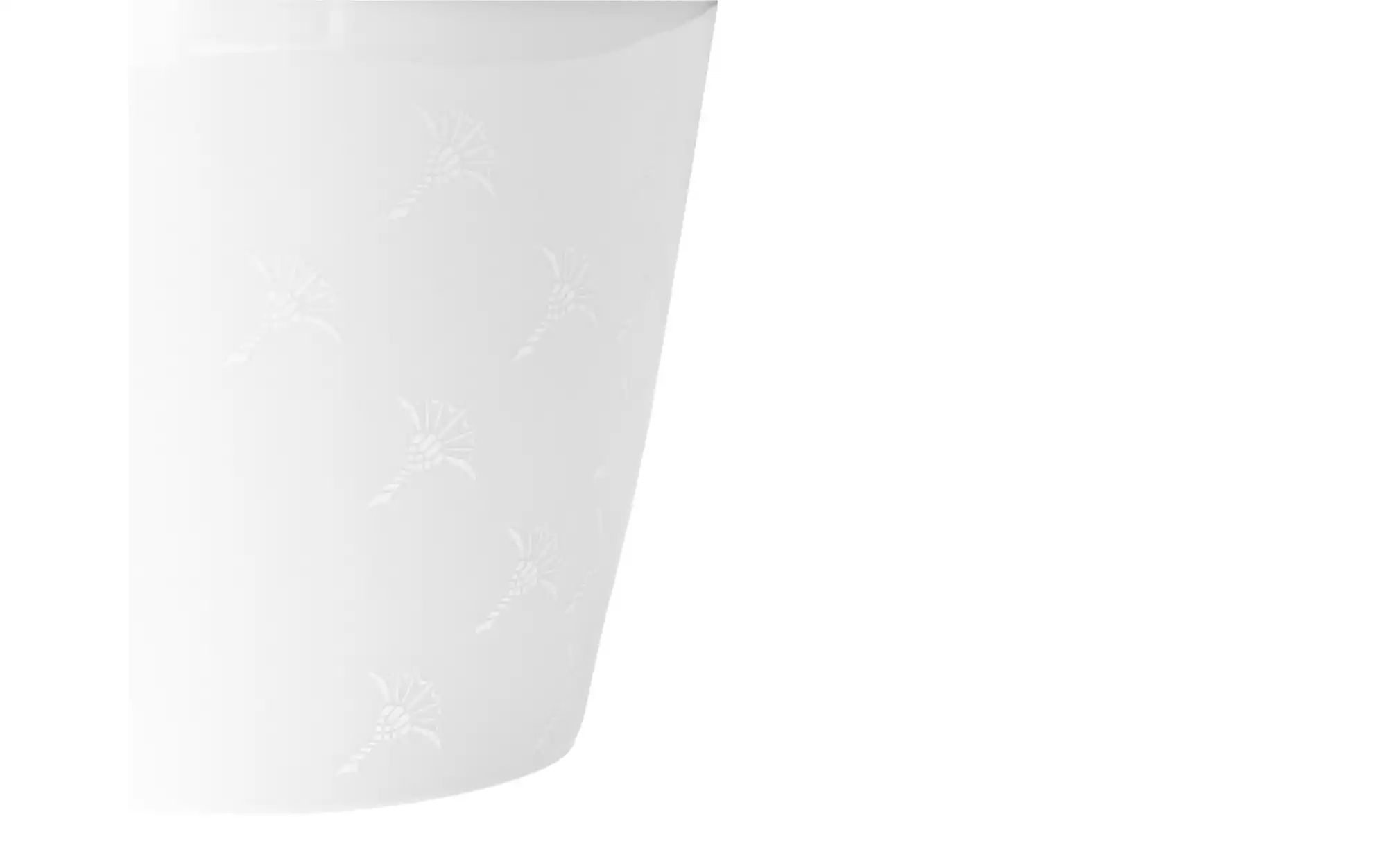 JOOP! Vase   ¦ weiß ¦ Kunstleder ¦ Maße (cm): B: 8,1 H: 18 Accessoires > Va günstig online kaufen