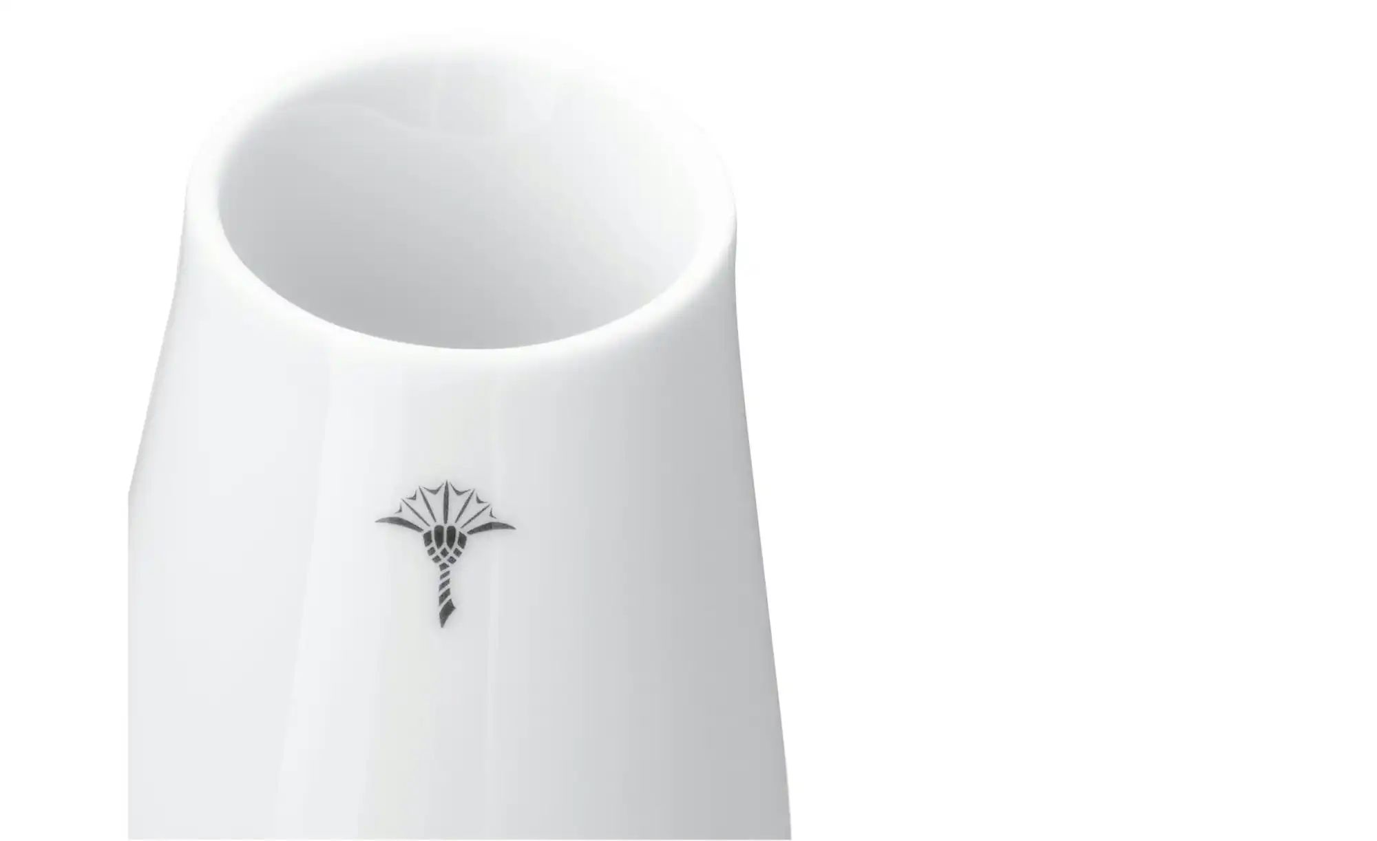 JOOP! Vase   ¦ weiß ¦ Kunstleder ¦ Maße (cm): B: 8,1 H: 18 Accessoires > Va günstig online kaufen