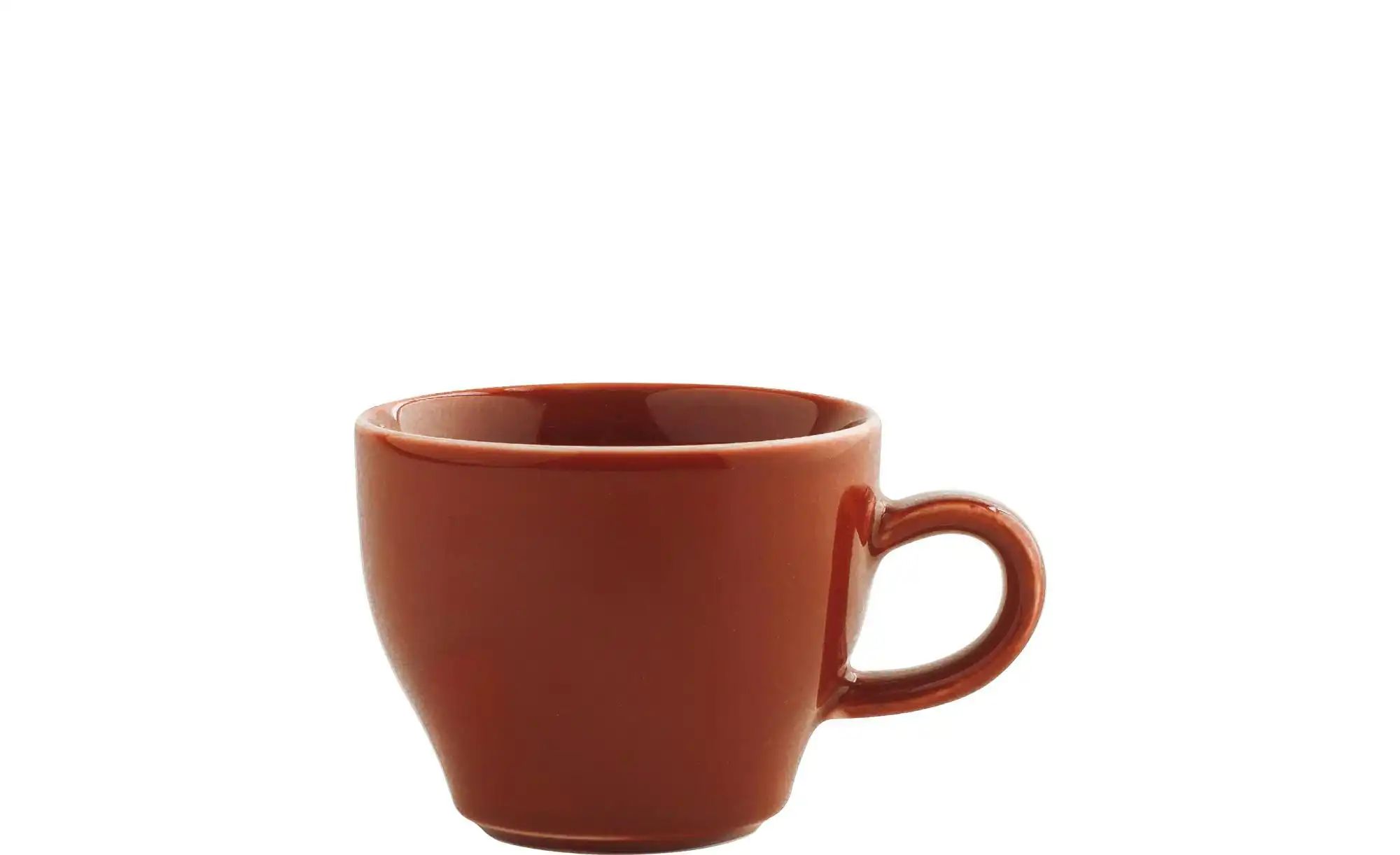 Kahla Tasse  Homestyle ¦ rot ¦ Porzellan ¦ Maße (cm): B: 8,5 H: 6,8 Geschir günstig online kaufen