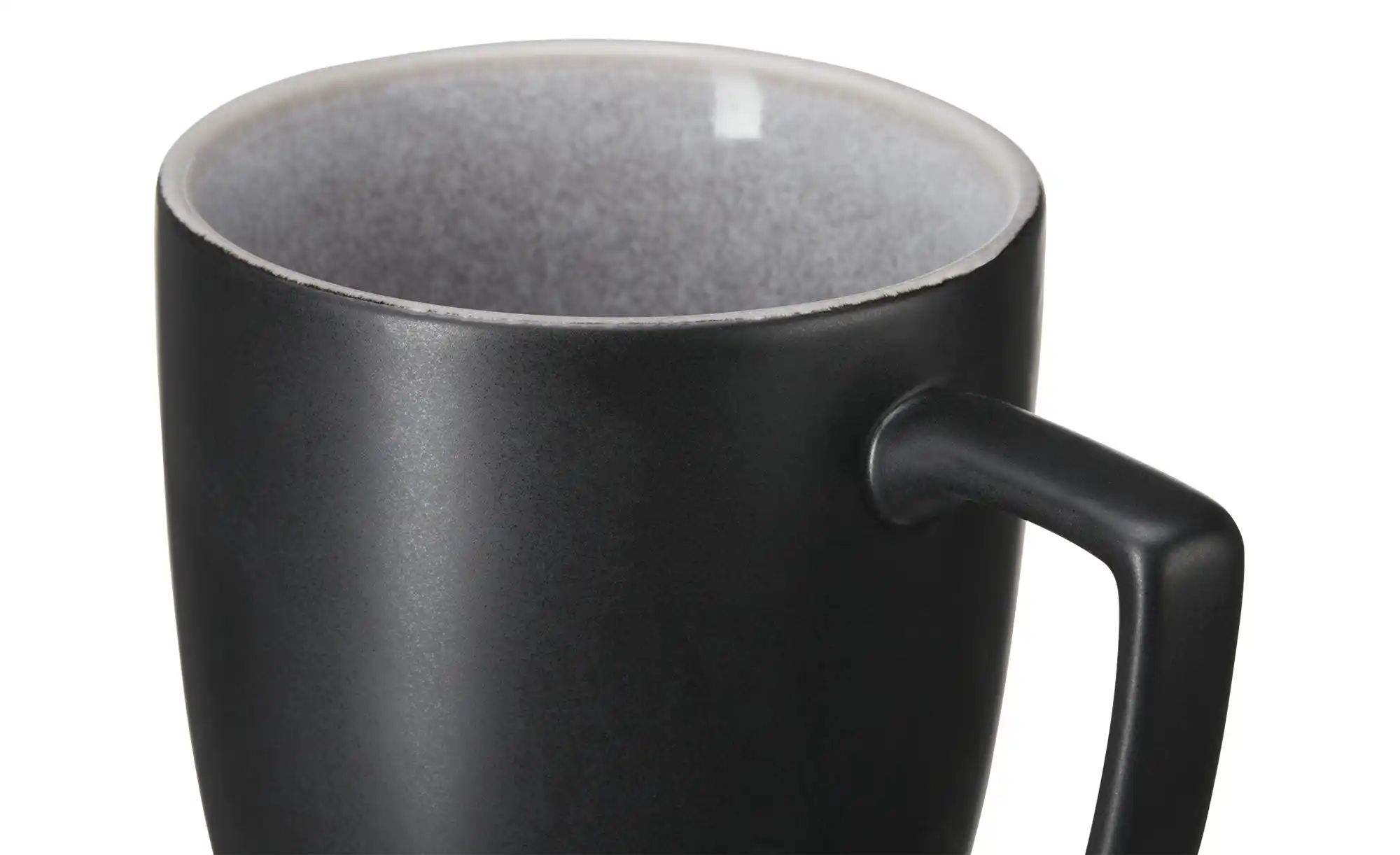 Peill+Putzler Kaffeebecher  Como ¦ grau ¦ Porzellan ¦ Maße (cm): B: 12 H: 8 günstig online kaufen