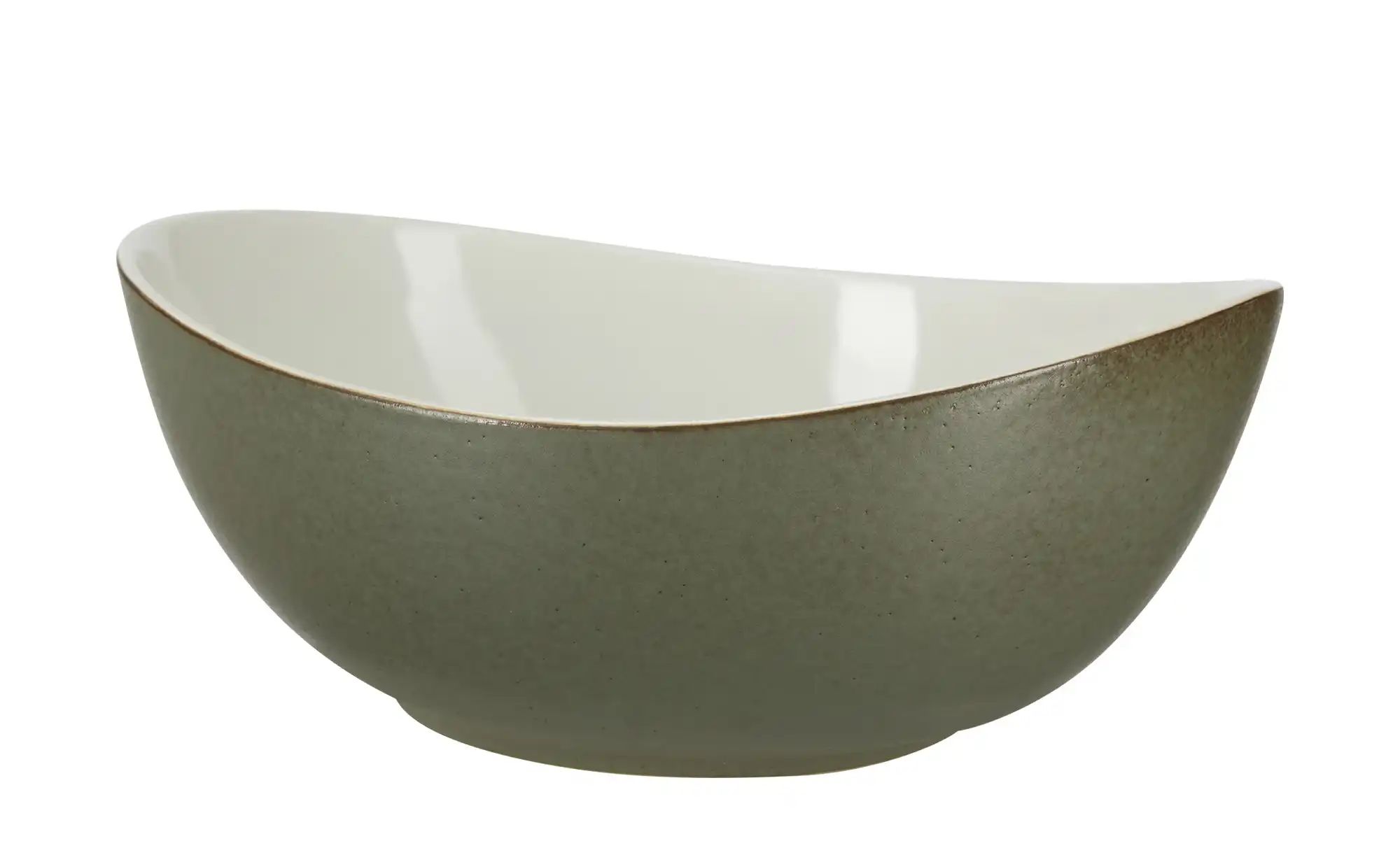 Peill+Putzler Bowl ¦ grün ¦ Steinzeug/Steingut ¦ Maße (cm): B: 19 H: 9 Gesc günstig online kaufen