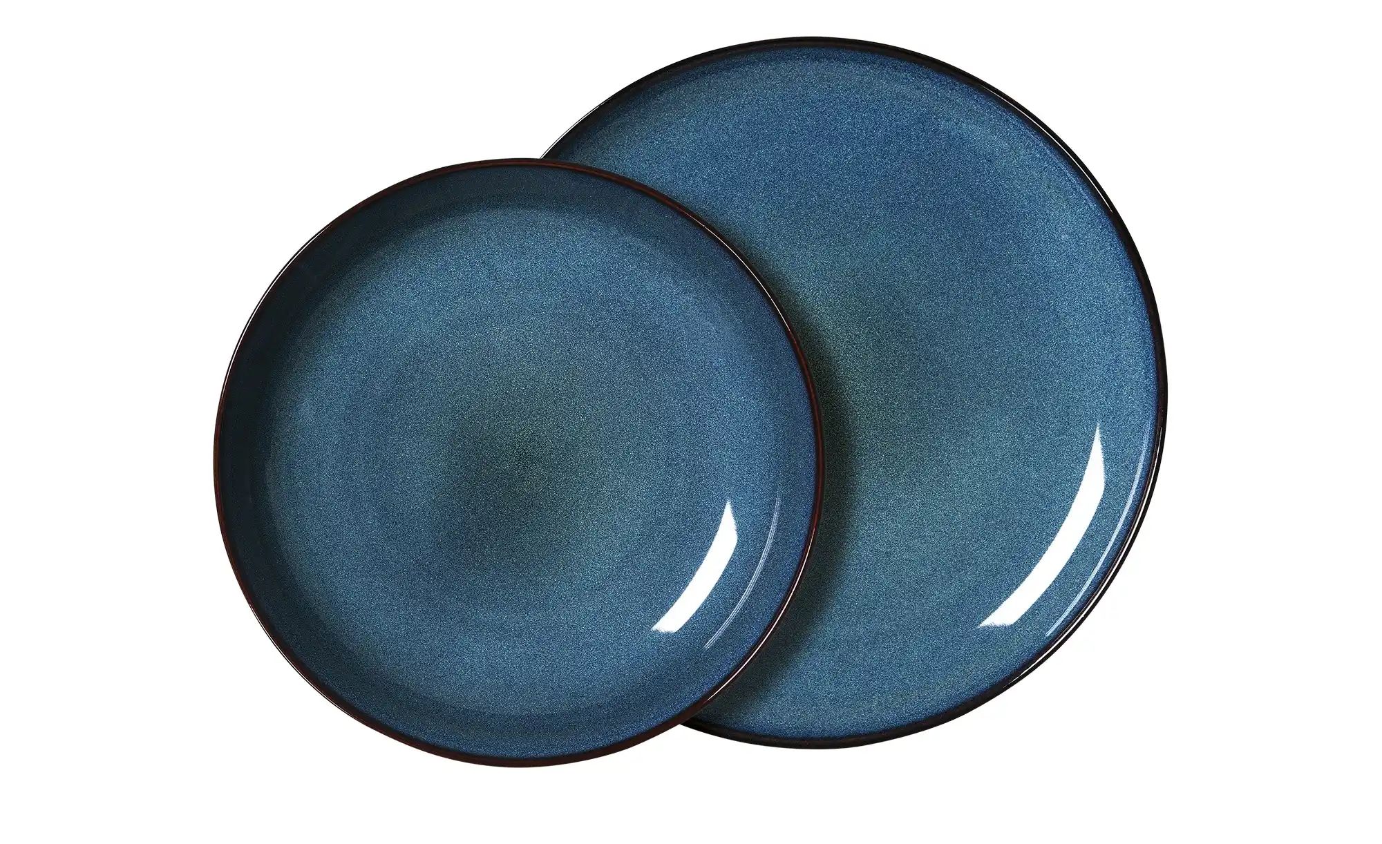 Ritzenhoff & Breker Tafelservice  Bali ¦ blau ¦ Steinzeug/Steingut ¦ Maße ( günstig online kaufen