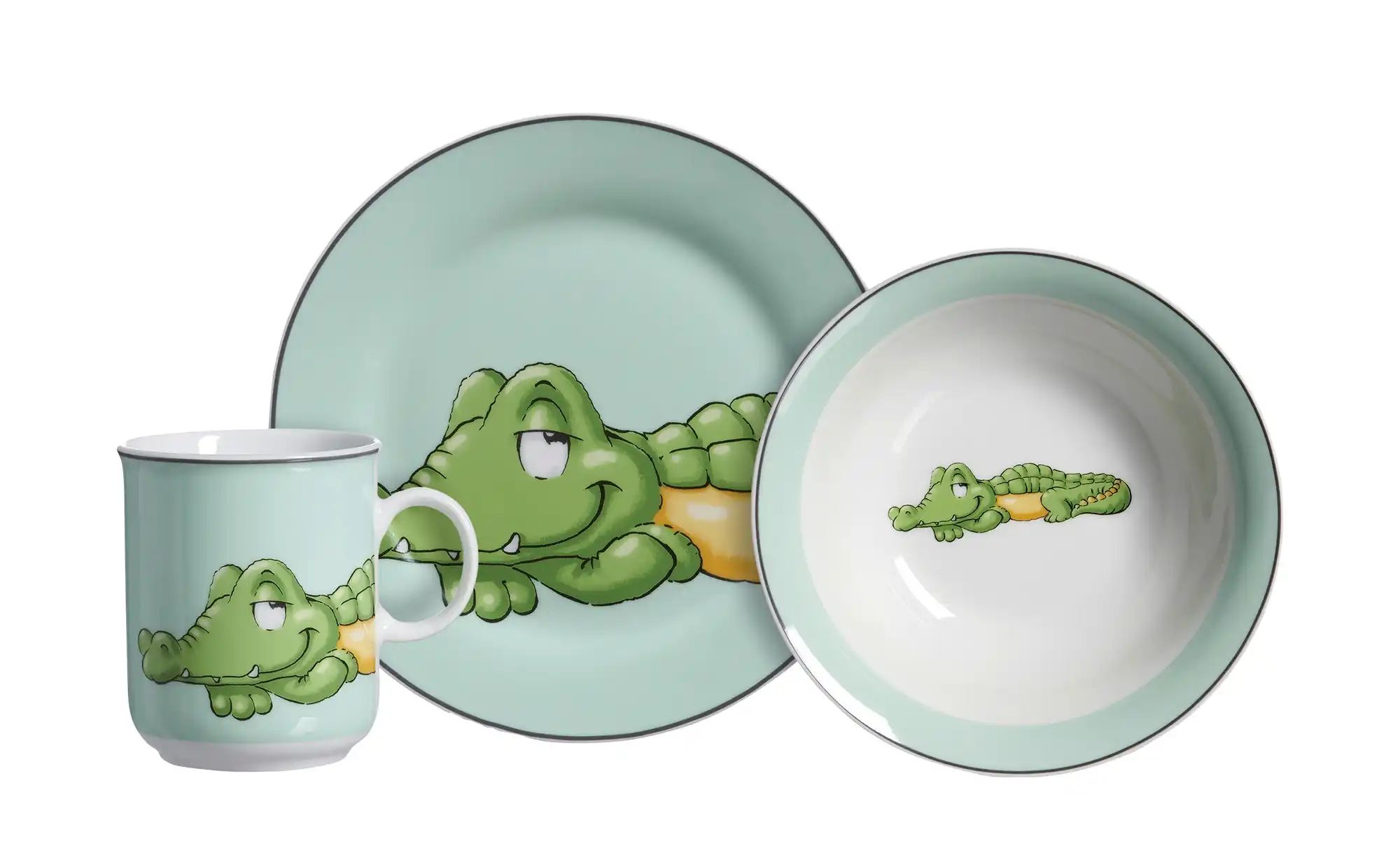 Ritzenhoff & Breker Kinderset "Koko"   ¦ grün ¦ Porzellan ¦ Maße (cm): B: 2 günstig online kaufen