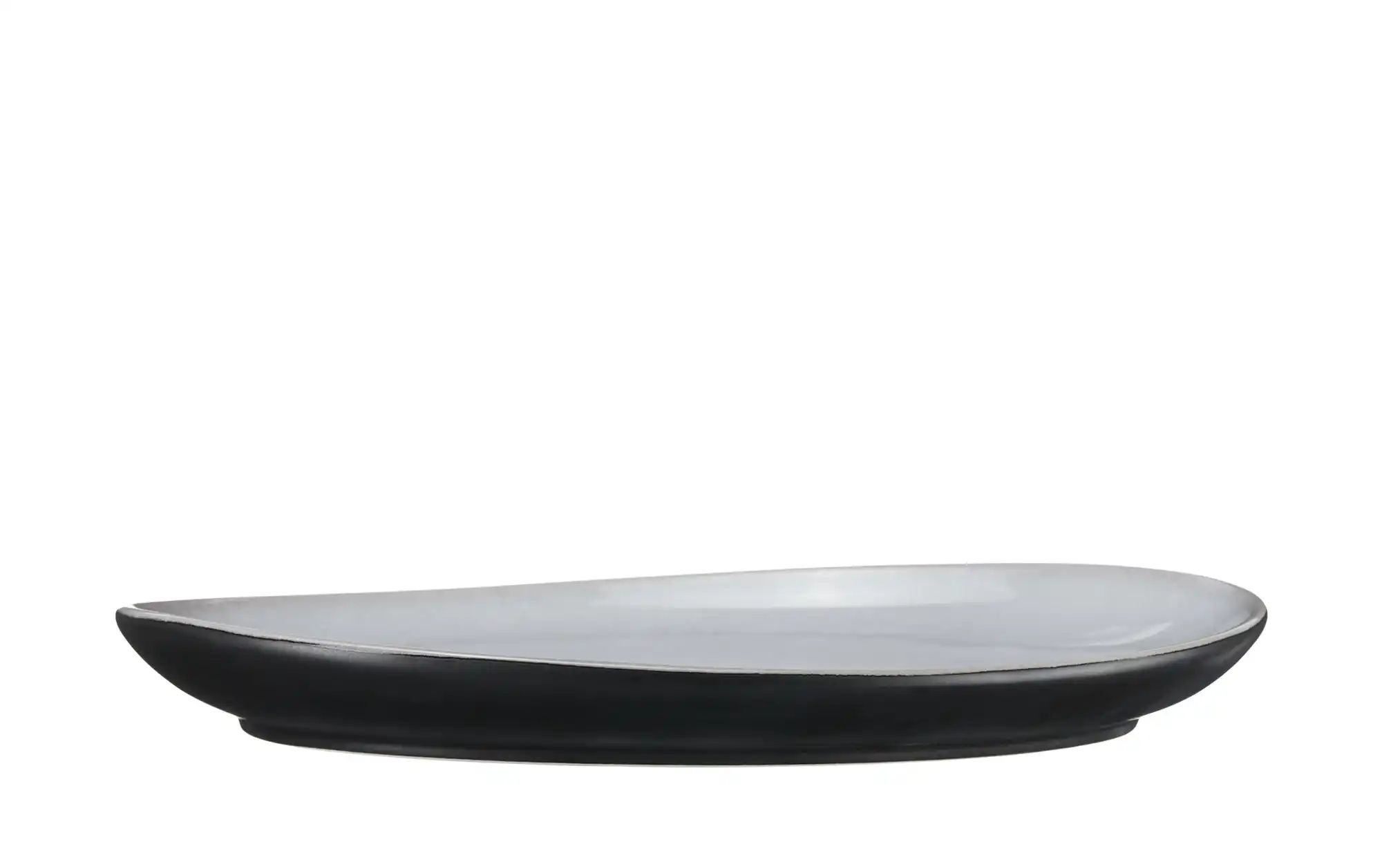 Gray & Jones Speiseteller  Como ¦ grau ¦ Porzellan ¦ Maße (cm): B: 28,5 H: günstig online kaufen