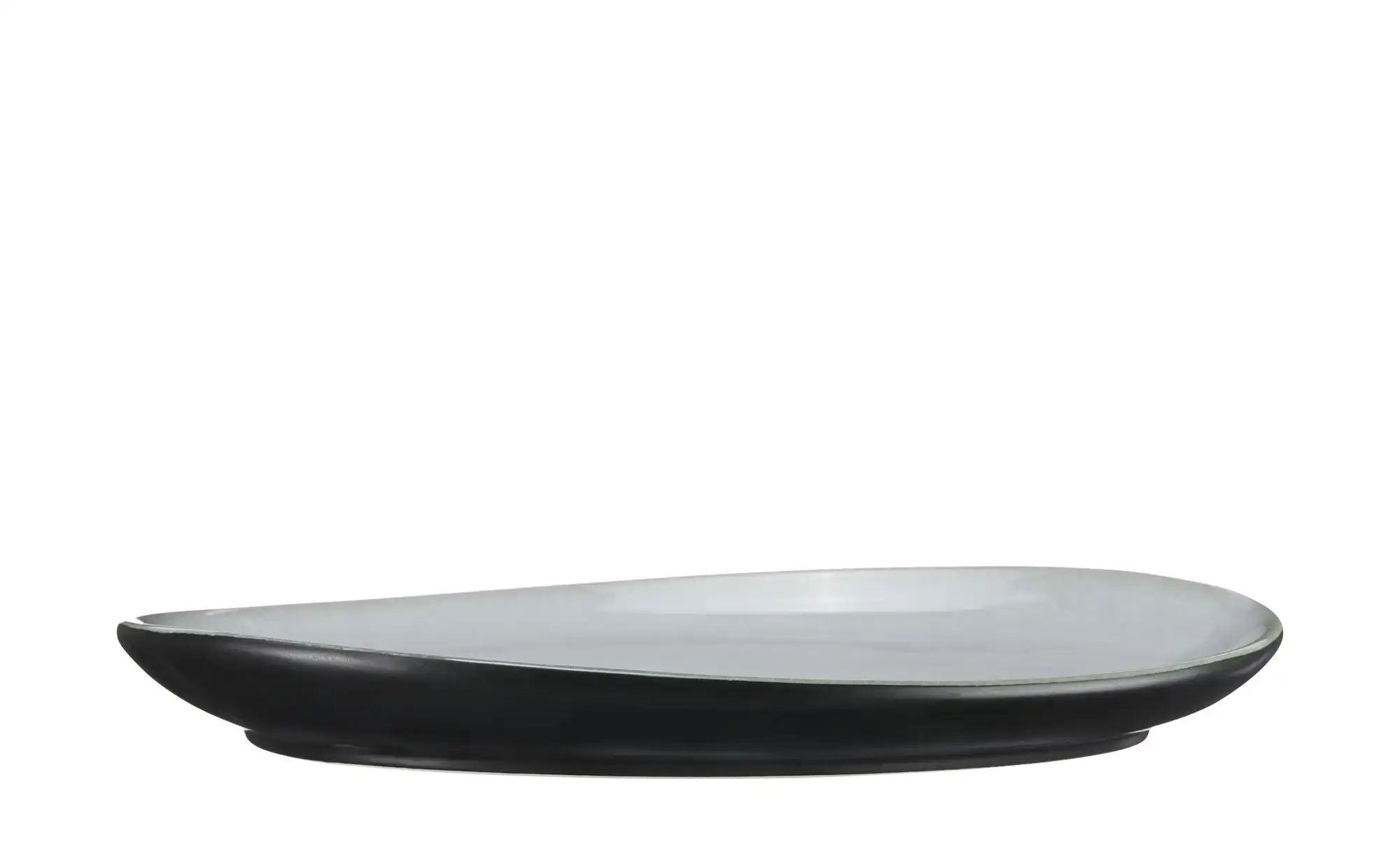 Gray & Jones Speiseteller  Como ¦ grün ¦ Porzellan ¦ Maße (cm): B: 28,5 H: günstig online kaufen
