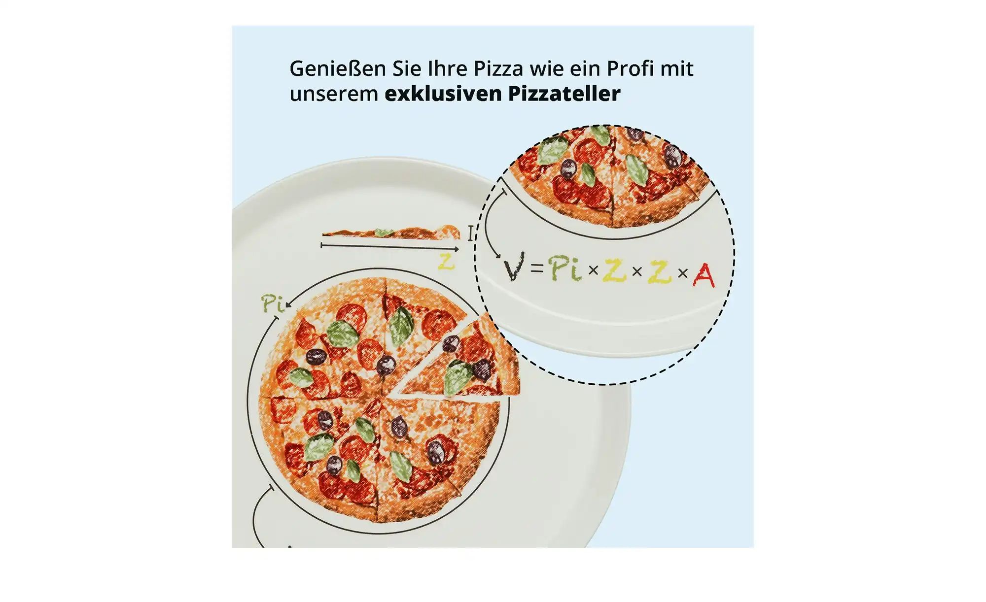 Peill+Putzler Pizzateller   ¦ weiß ¦ Porzellan Ø: 30 Geschirr > Einzelgesch günstig online kaufen