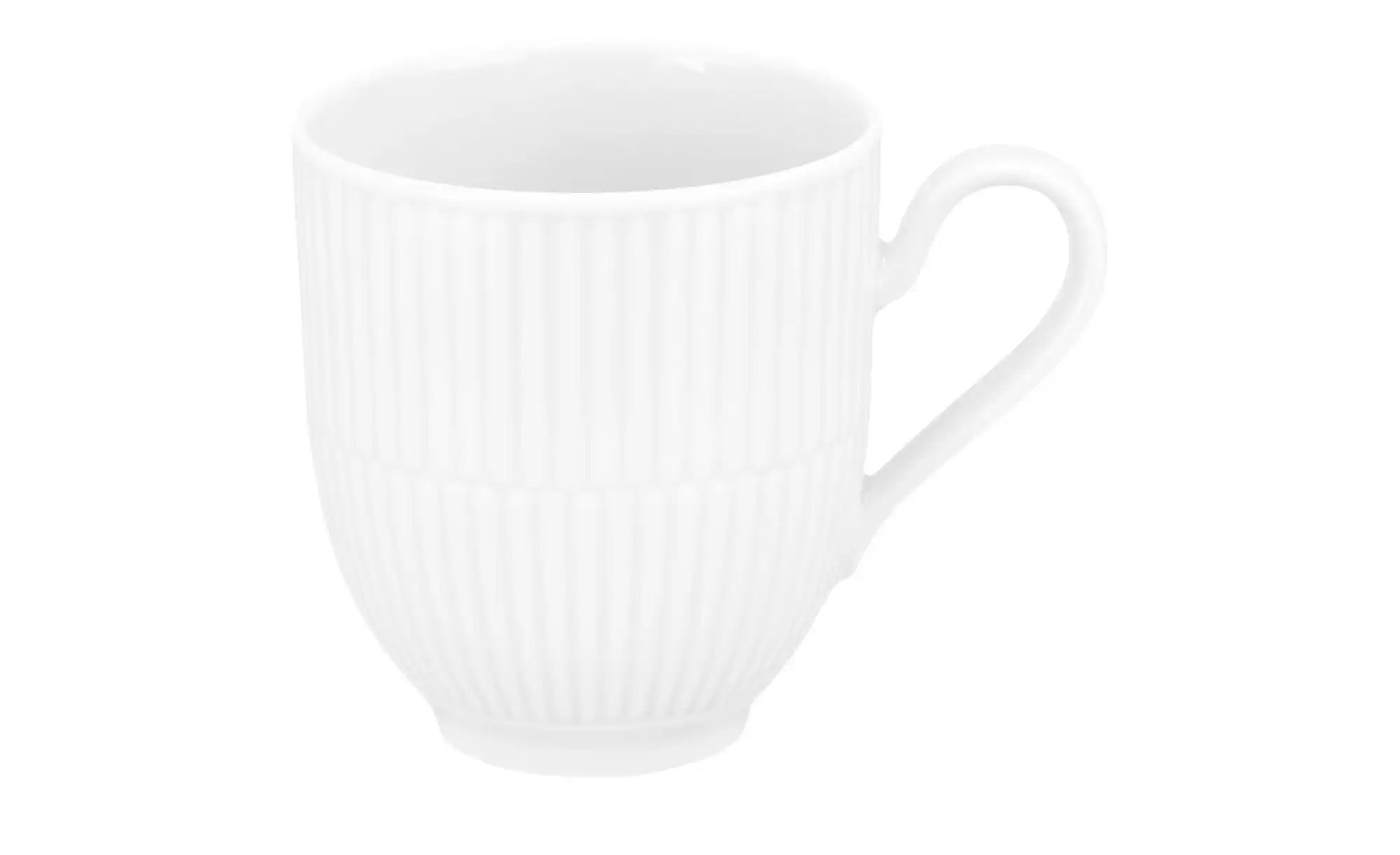 Seltmann Weiden Tasse  Amina ¦ weiß ¦ Porzellan ¦ Maße (cm): H: 12  Ø: 8 Ge günstig online kaufen