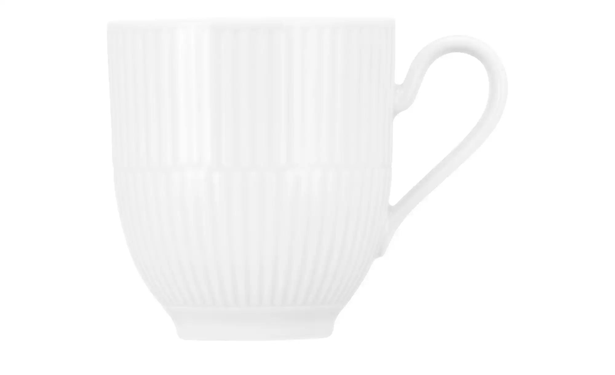 Seltmann Weiden Tasse  Amina ¦ weiß ¦ Porzellan ¦ Maße (cm): H: 12  Ø: 8 Ge günstig online kaufen