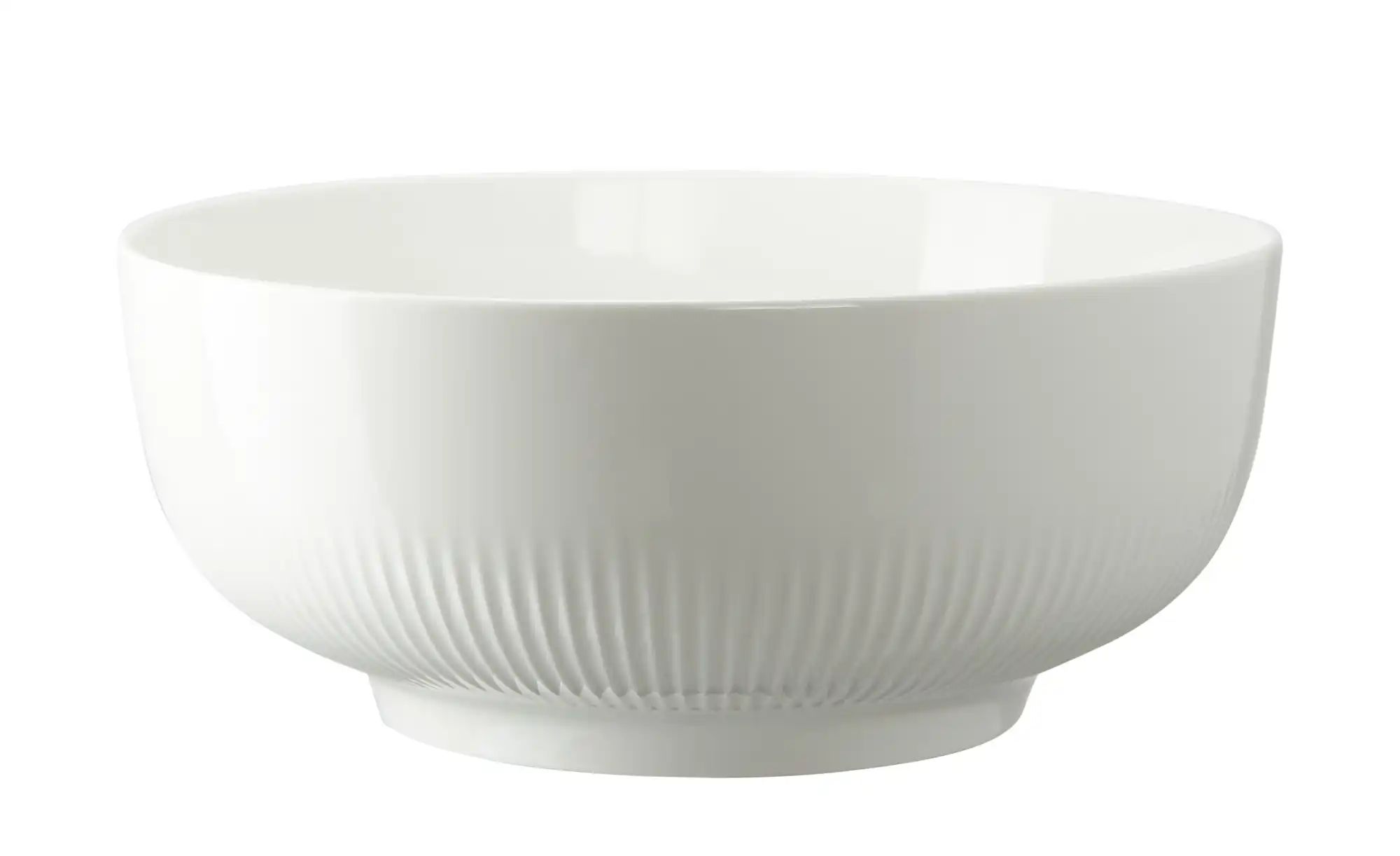Peill+Putzler Salatschüssel  Lauria ¦ weiß ¦ Porzellan ¦ Maße (cm): H: 12 günstig online kaufen