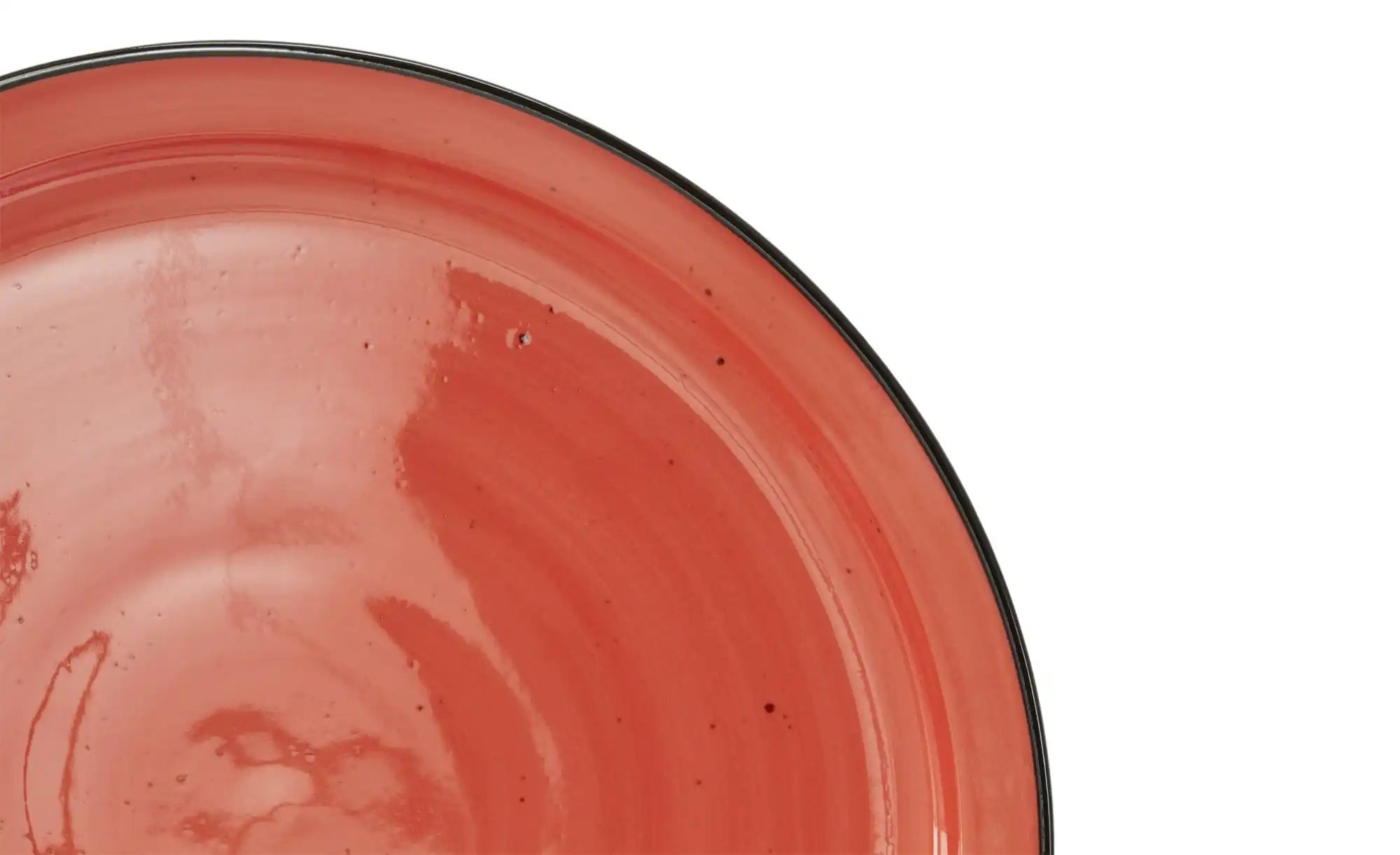 Peill+Putzler Pizzateller  Genua ¦ rot ¦ Porzellan ¦ Maße (cm): H: 2  Ø: 30 günstig online kaufen