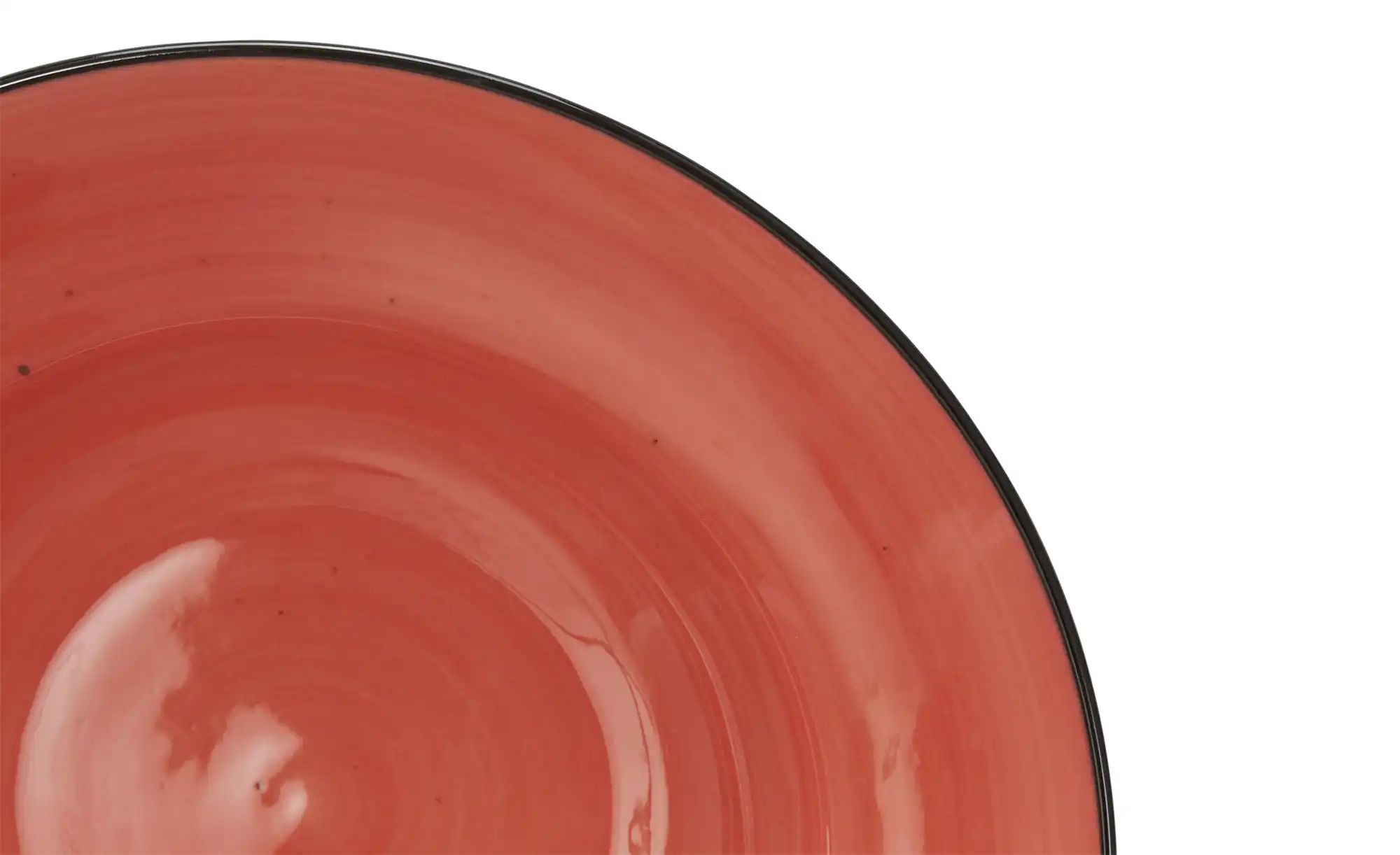 Peill+Putzler Pastateller  Genua ¦ rot ¦ Porzellan ¦ Maße (cm): H: 6,4  Ø: günstig online kaufen