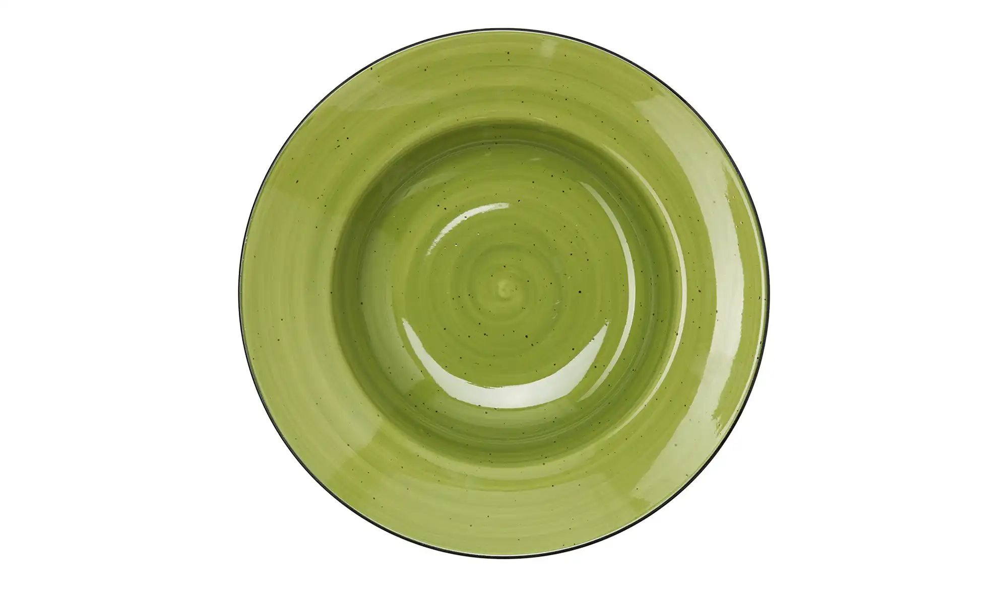 Peill+Putzler Pastateller  Genua ¦ grün ¦ Porzellan ¦ Maße (cm): H: 6,4  Ø: günstig online kaufen