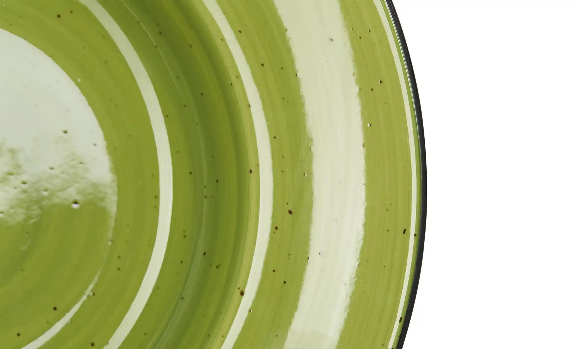 Peill+Putzler Pastateller  Genua ¦ grün ¦ Porzellan ¦ Maße (cm): H: 6,4  Ø: günstig online kaufen
