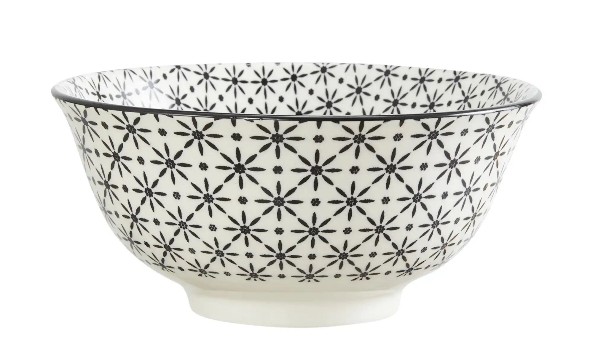 KHG Bowls  Vario ¦ schwarz ¦ Porzellan ¦ Maße (cm): H: 7,5  Ø: 16 Geschirr günstig online kaufen