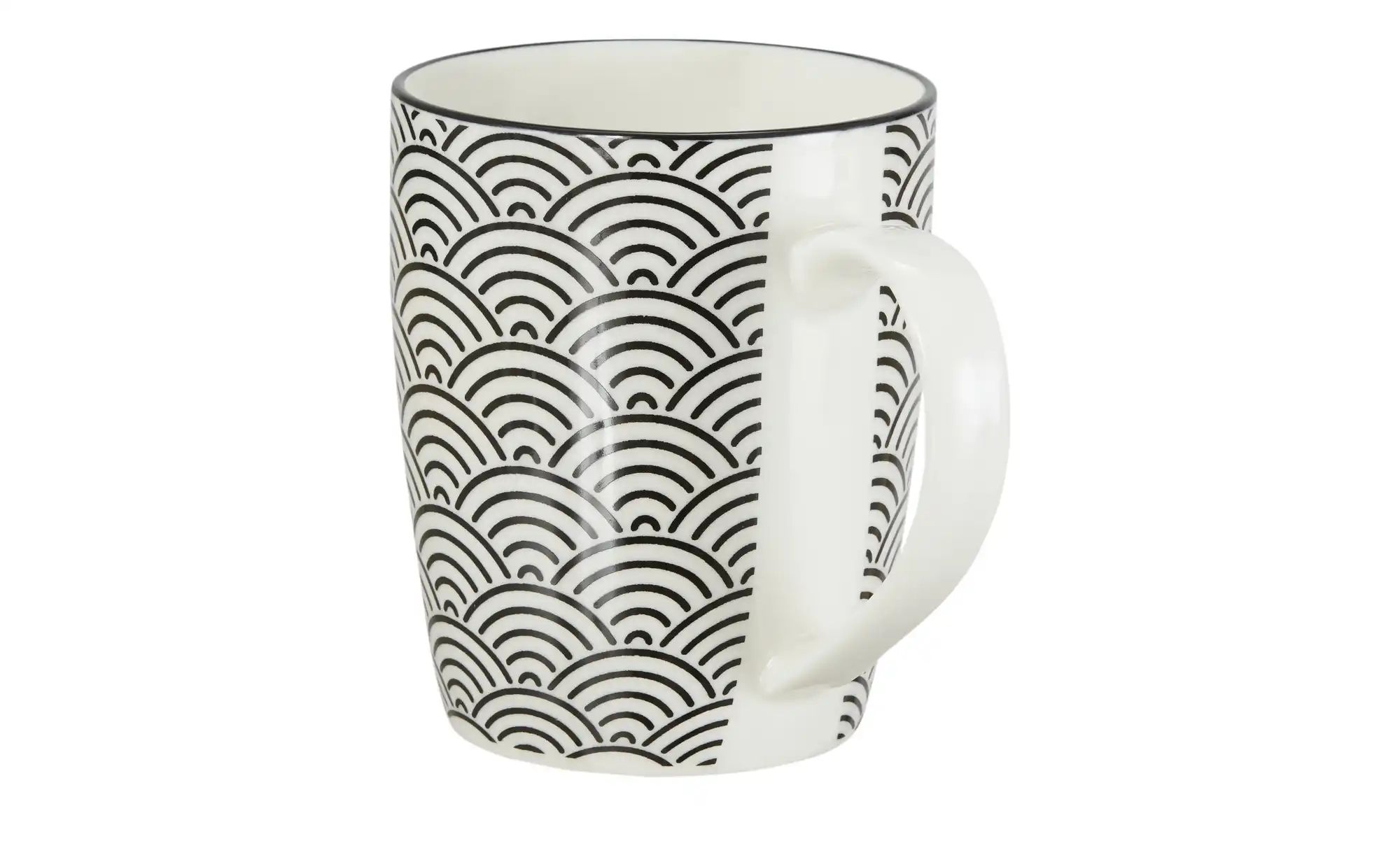 Thumbnail - KHG Kaffeebecher 4er Set Vario ¦ schwarz ¦ Porzellan ¦ Maße (cm): B: 10 H: 11,8 Geschirr > Tassen - Höffner