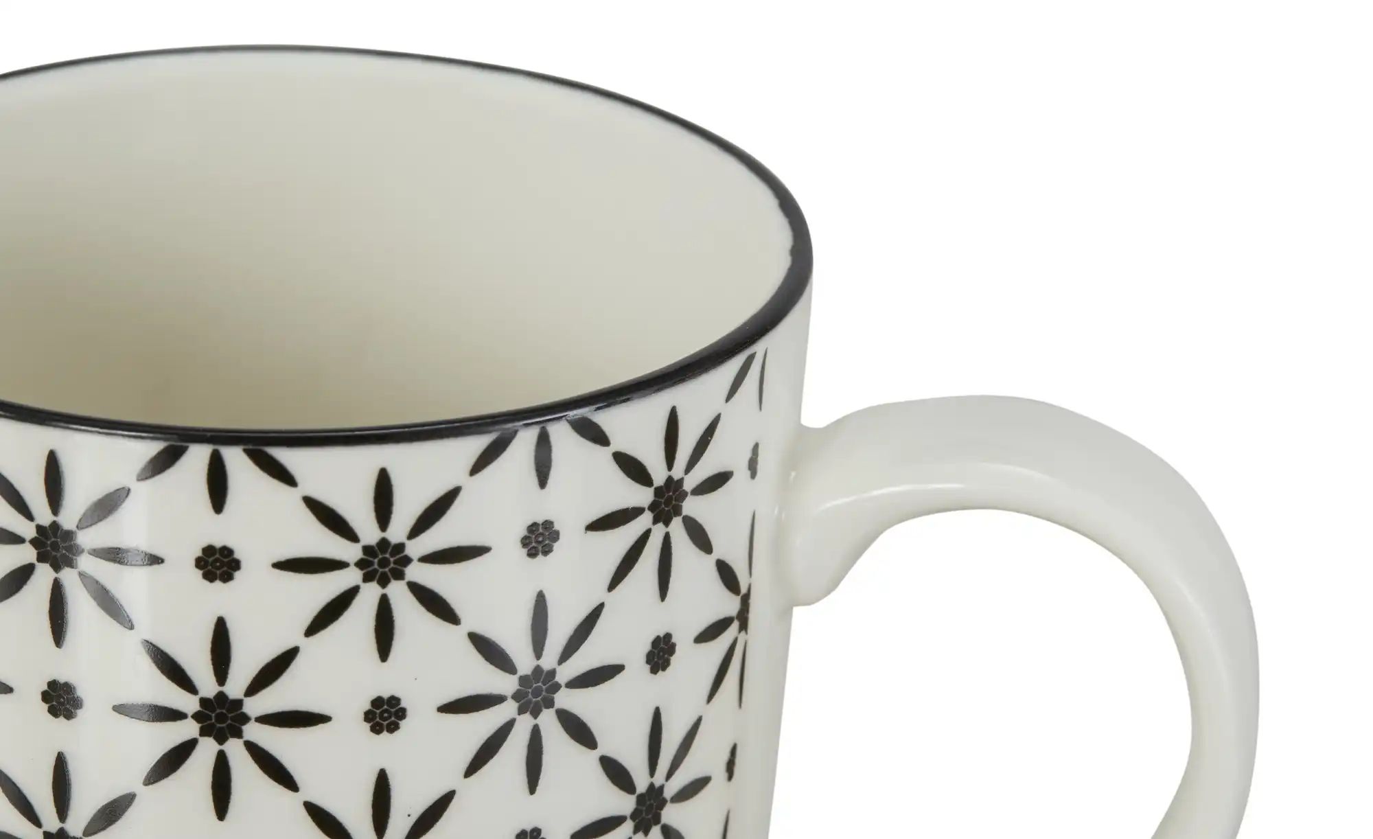 Thumbnail - KHG Kaffeebecher 4er Set Vario ¦ schwarz ¦ Porzellan ¦ Maße (cm): B: 10 H: 11,8 Geschirr > Tassen - Höffner