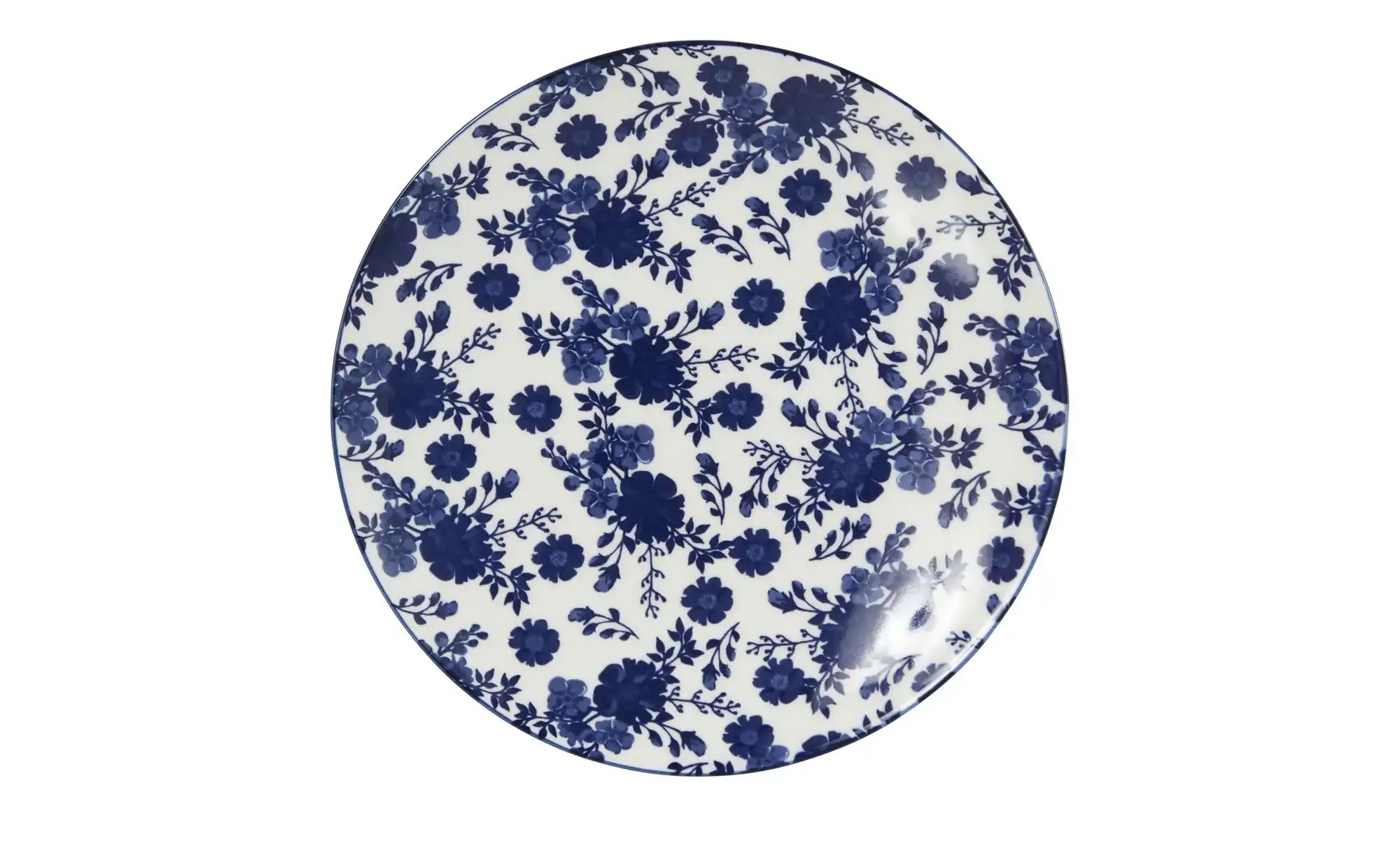 Thumbnail - KHG Dessertteller 4er Set Vario ¦ blau ¦ Porzellan ¦ Maße (cm): H: 2,5  Ø: 22 Geschirr > Teller - Höffner